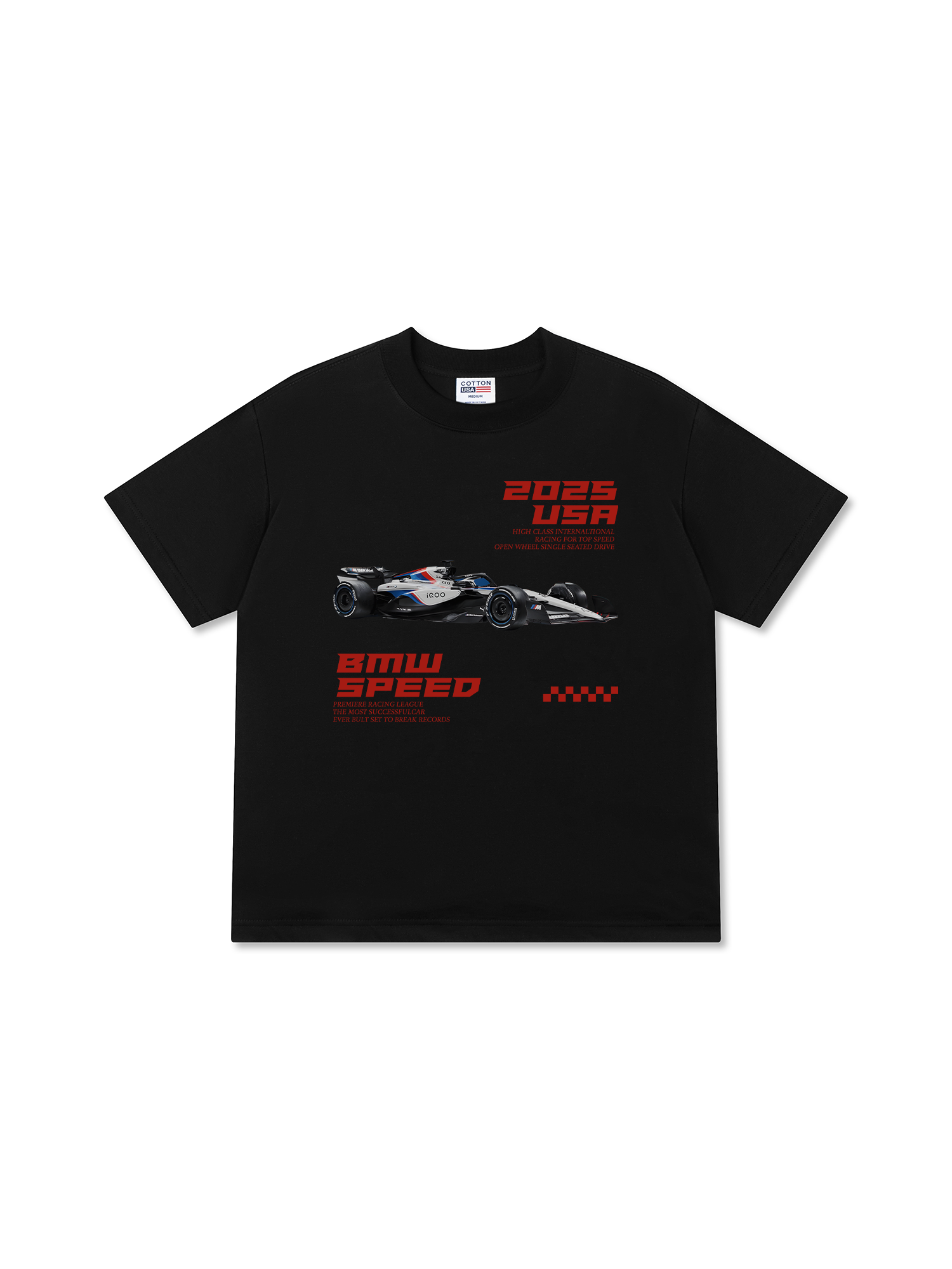 Áo Thun Relaxed Fit BMW USA Speed