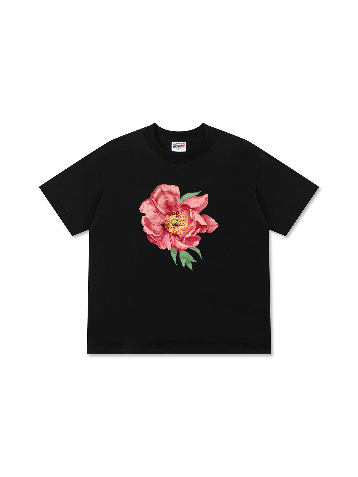 Áo Thun Relaxed Fit Tropical Bloom Like a Peony