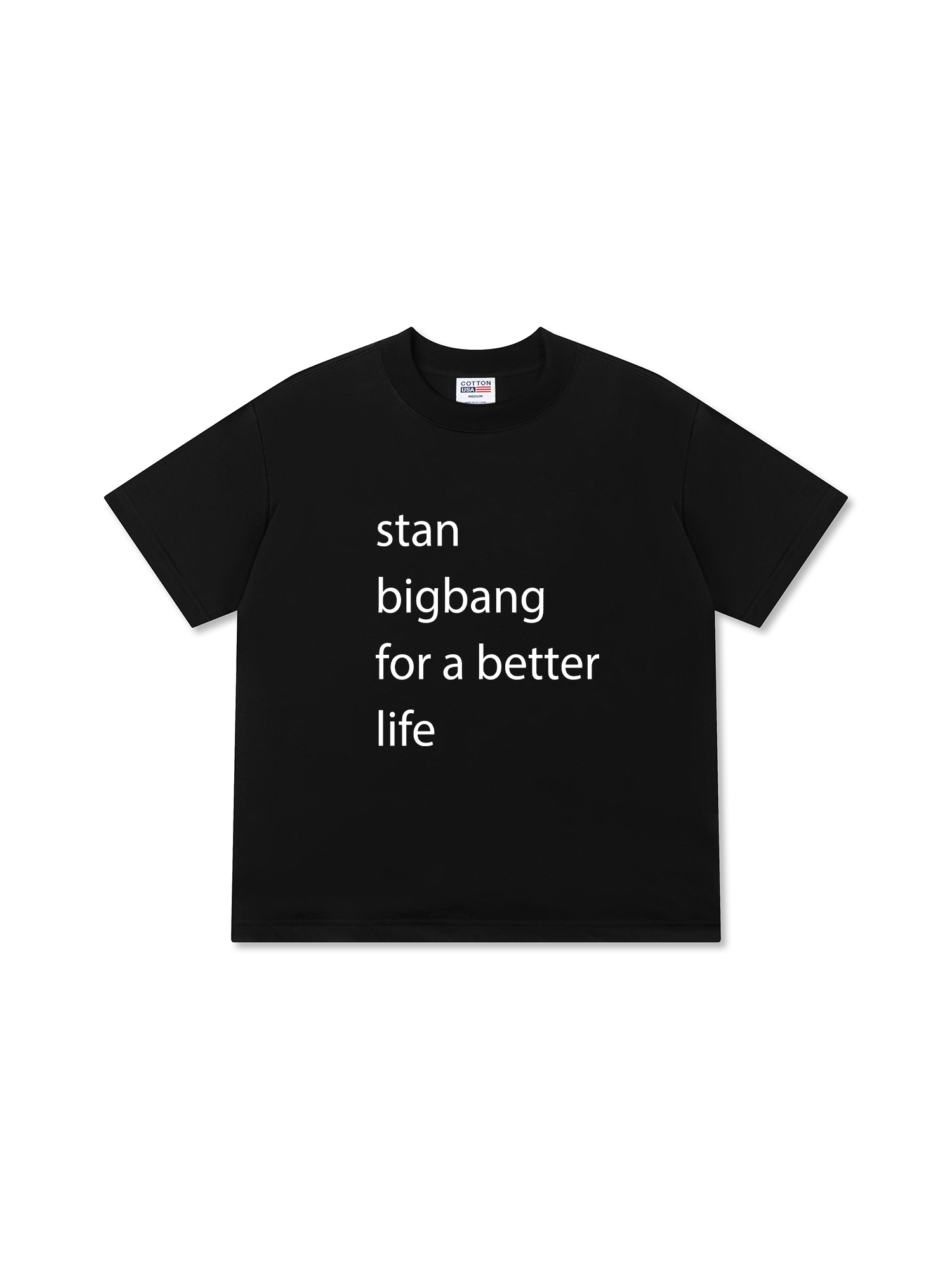 Áo Thun Relaxed Fit Idols Stan Big Bang For A Better Life