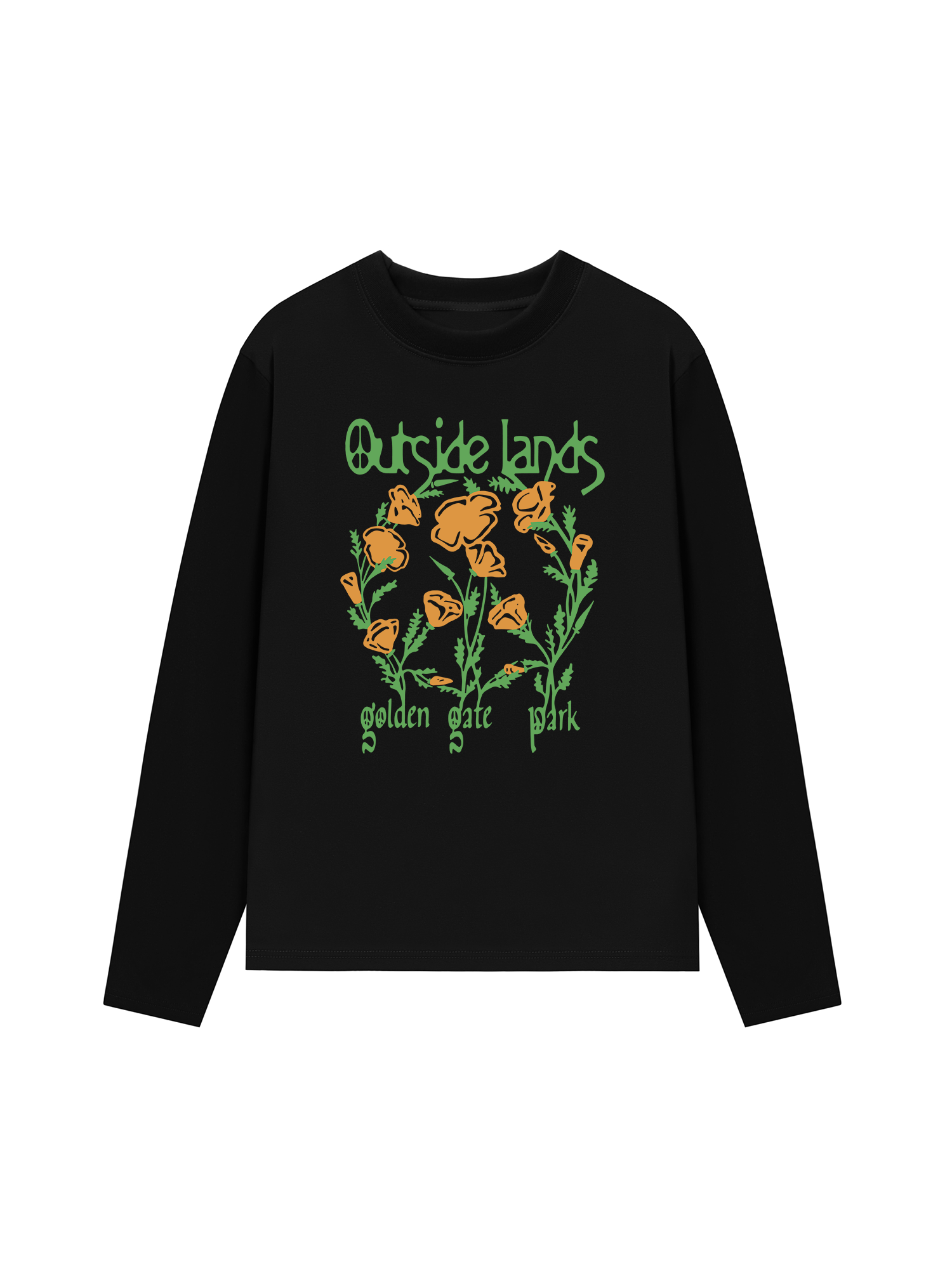 Áo Thun Dài Tay Floral Outside Lands