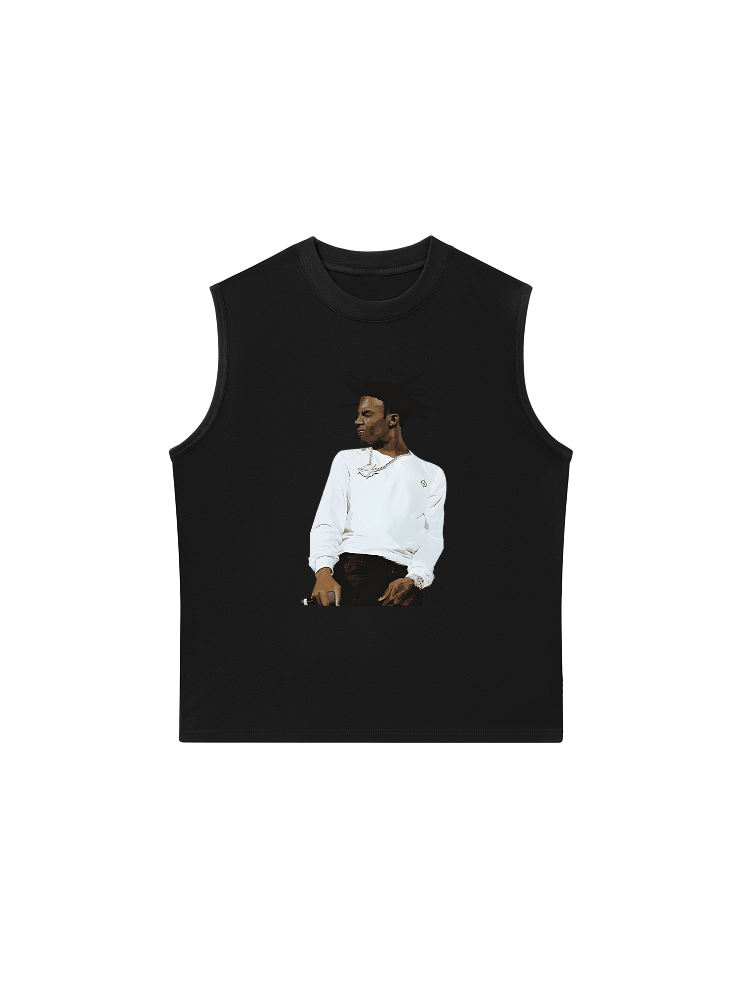 Áo Ba Lỗ Relaxed Fit Rapper Play Boi