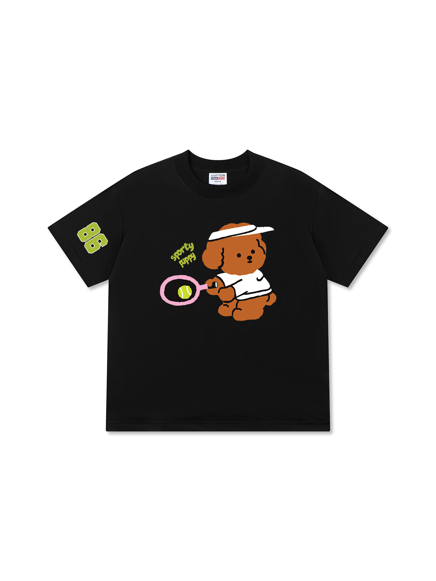 Áo Thun Relaxed Fit Soft Paw Sporty Puppy