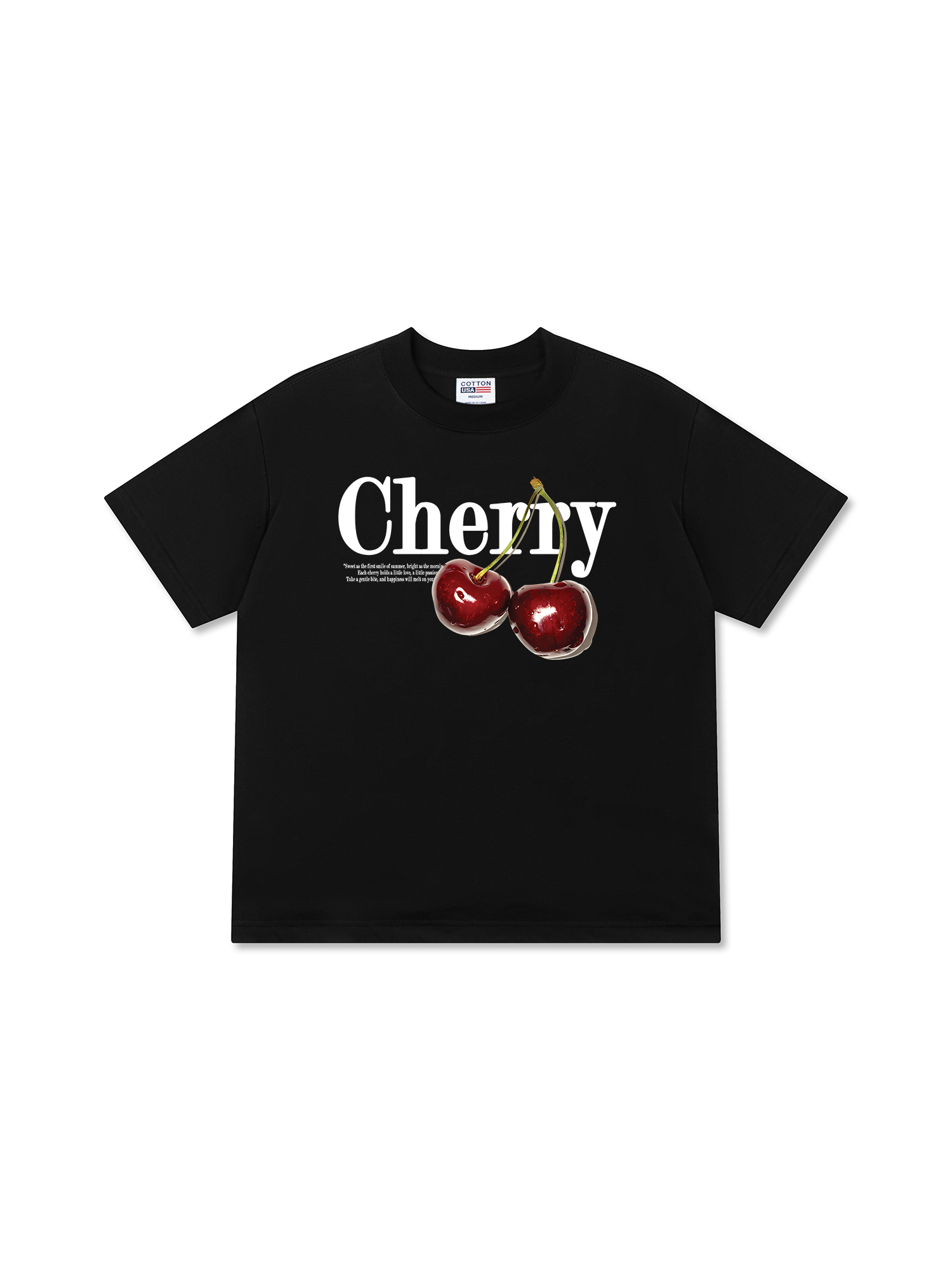 Áo Thun Relaxed Fit Cherry Fresh