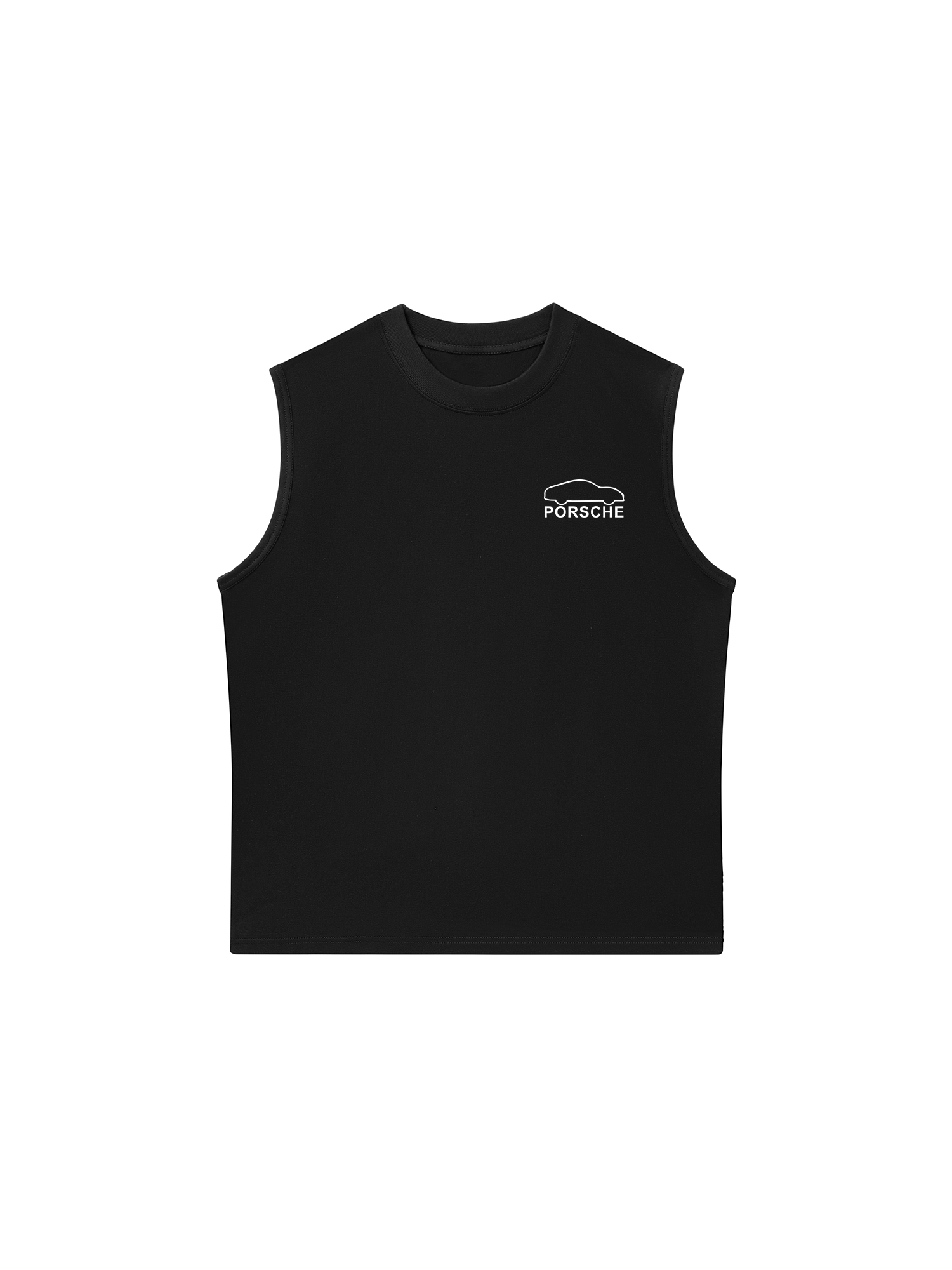 Áo Ba Lỗ Relaxed Fit CAR Pocket