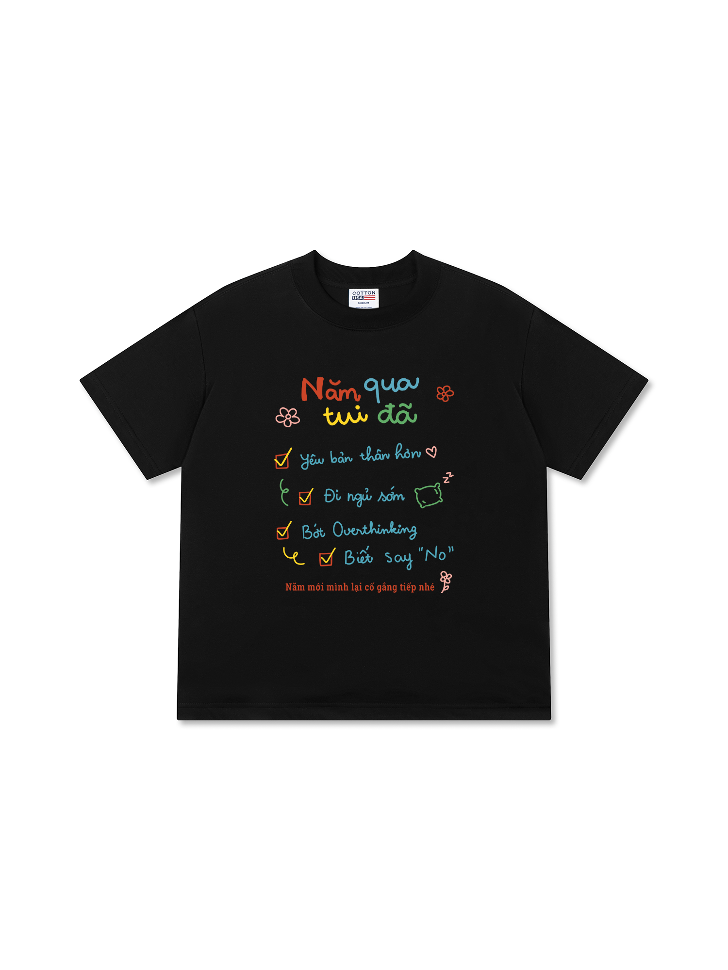 Áo Thun Relaxed Fit Năm Qua Tui Đã