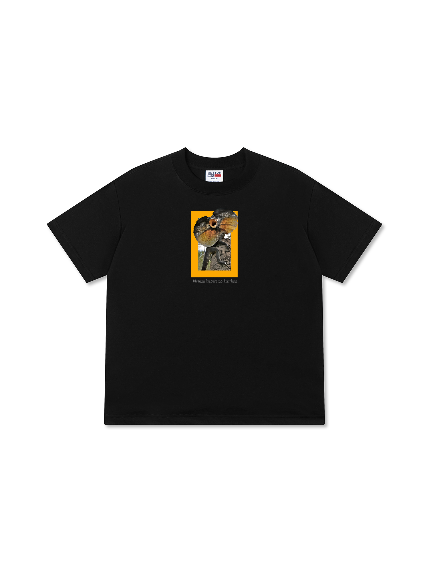 Áo Thun Relaxed Fit Wild Life Nature Knows No Borders