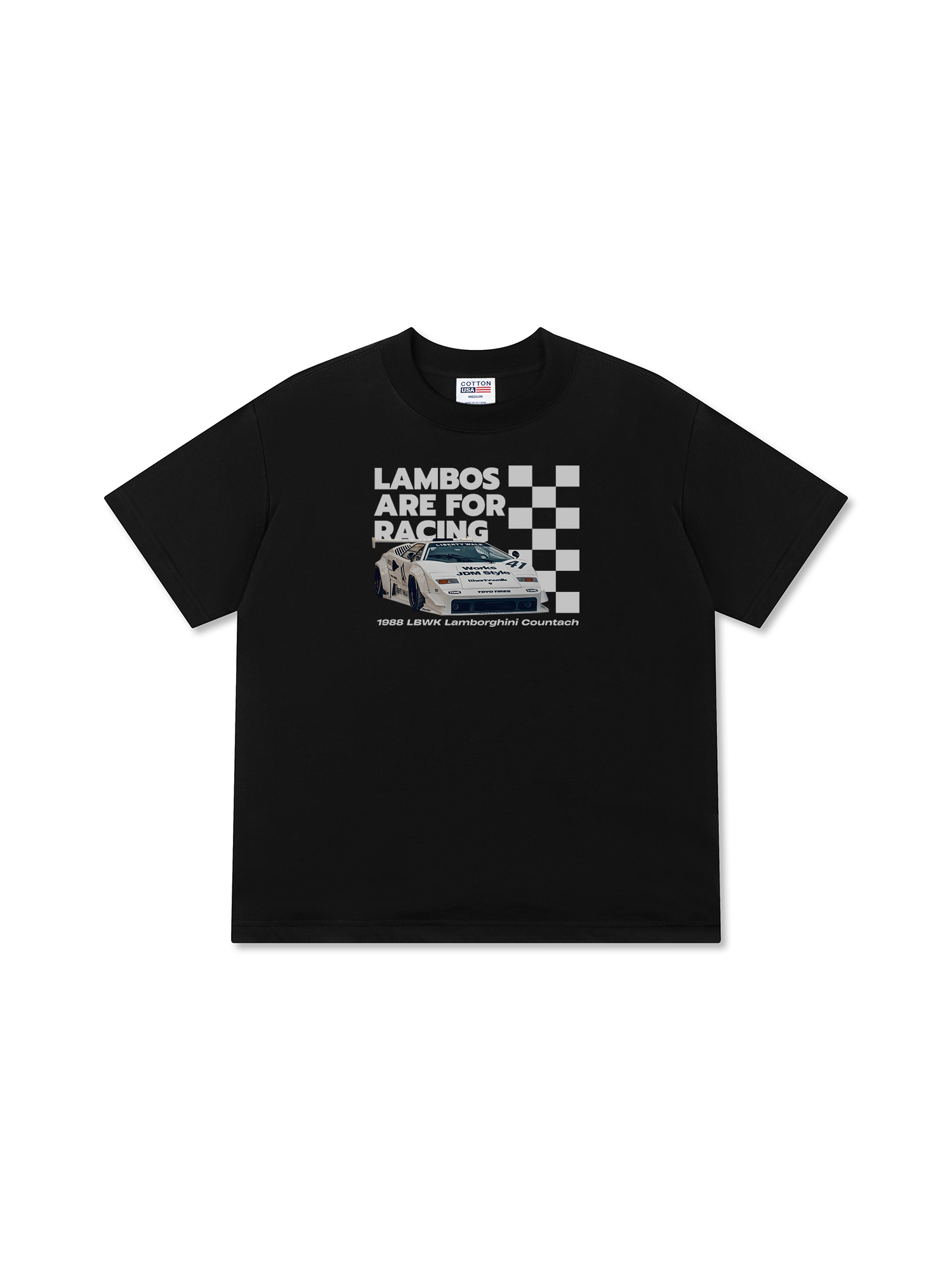 Áo Thun Relaxed Fit Lamborghini Are For Racing