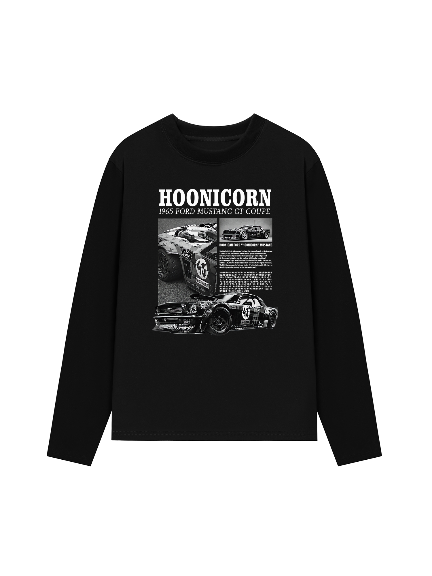 Áo Thun Dài Tay Ford Mustang GT Coupe