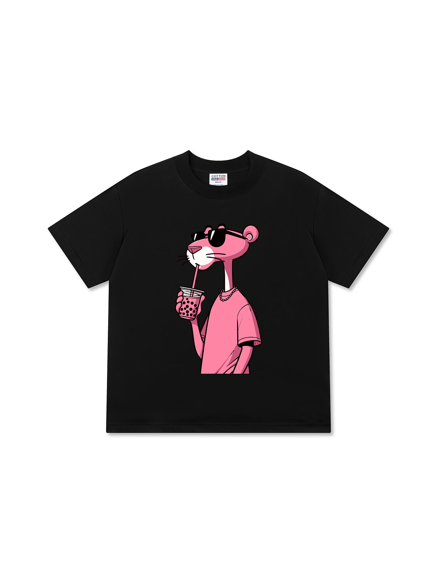 Áo Thun Relaxed Fit Dope Pink Panther
