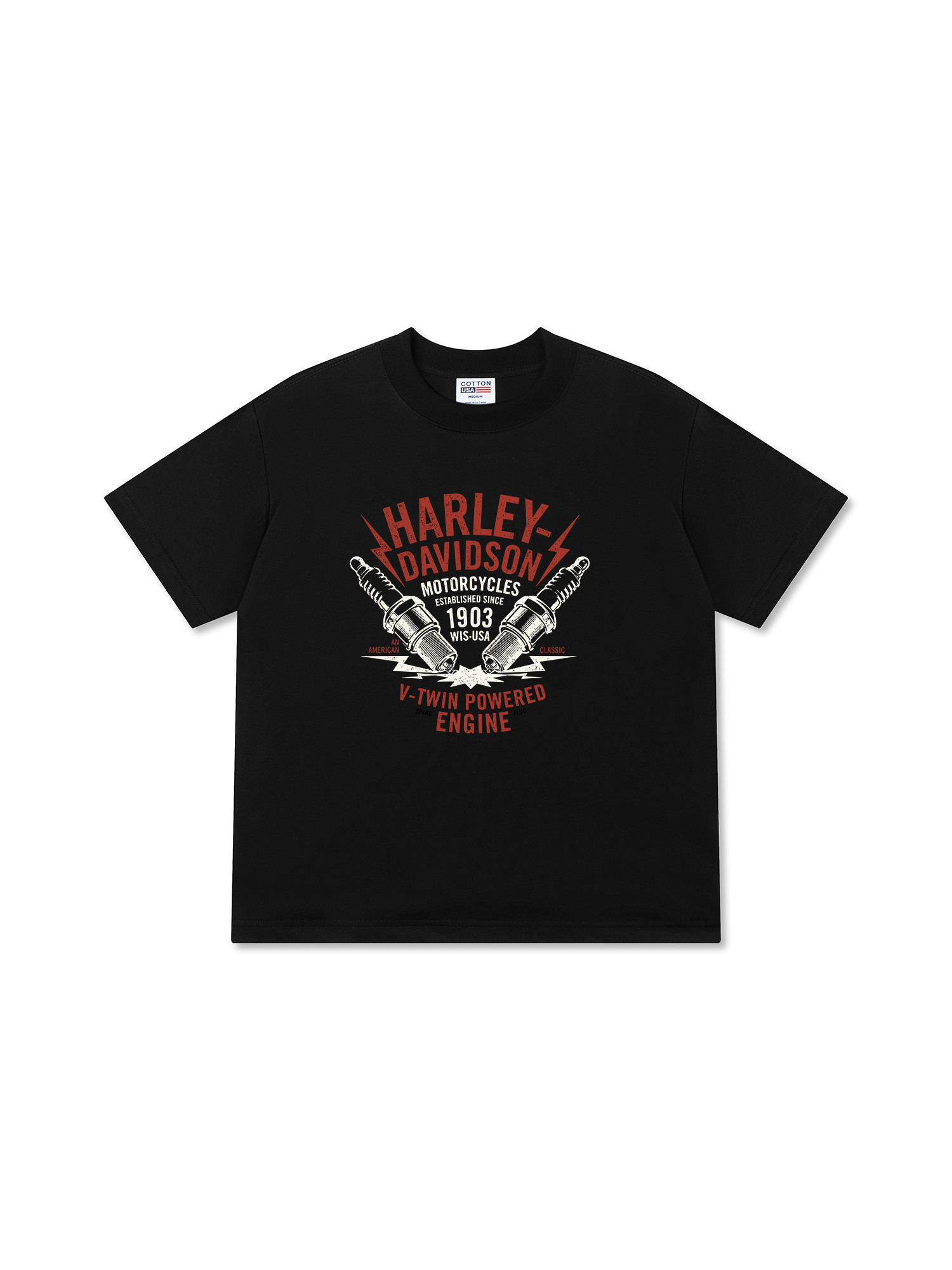 Áo Thun Relaxed Fit Motorbike Harley Davidson Motocycles