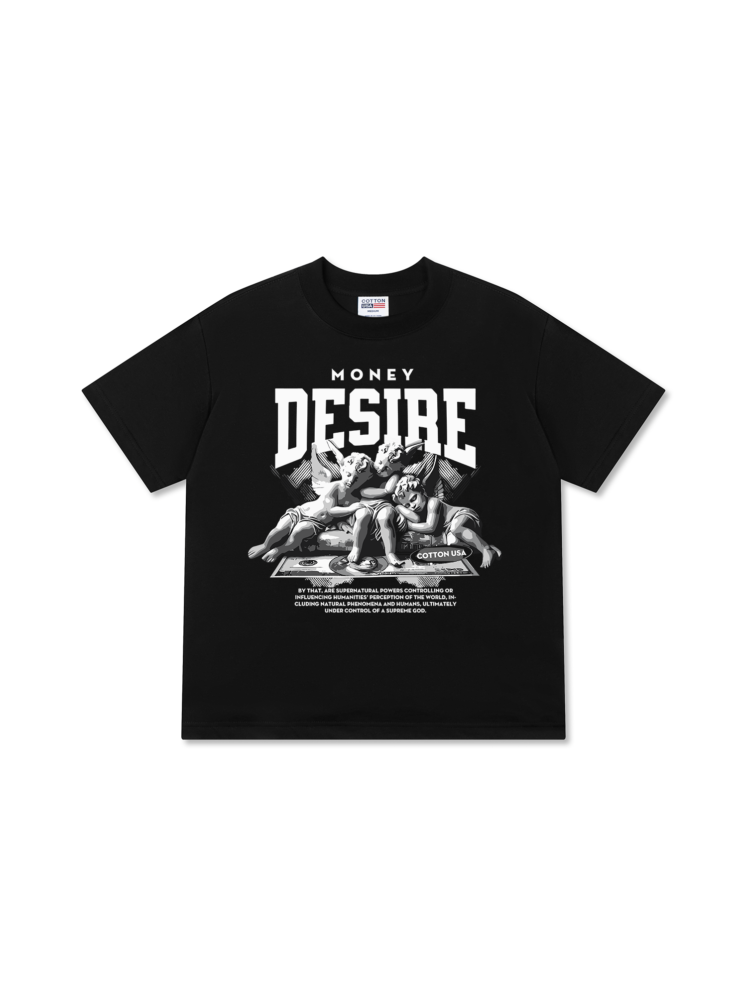 Áo Thun Relaxed Fit Money Desire Angel