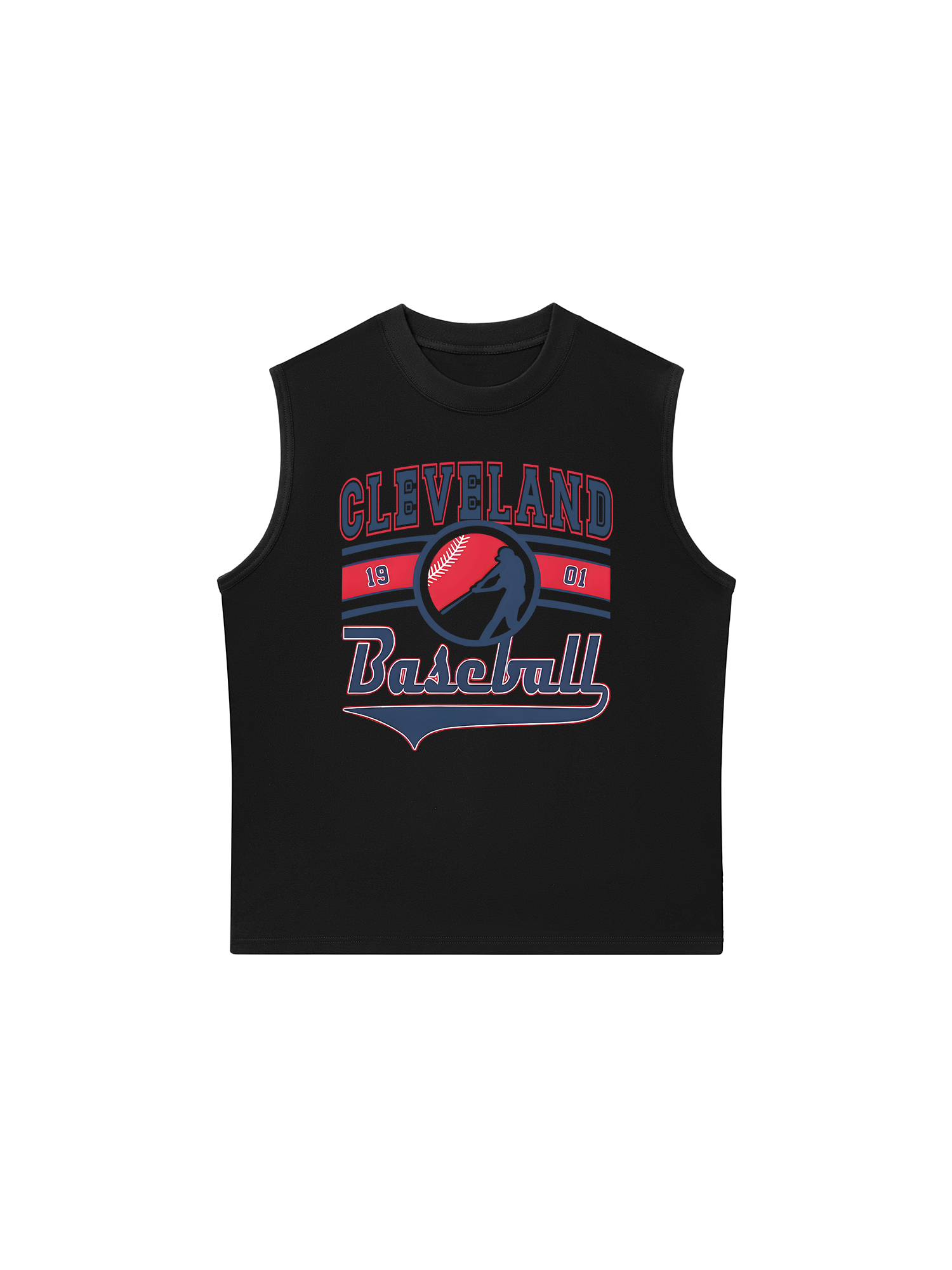Áo Ba Lỗ Relaxed Fit Baseball Cleveland