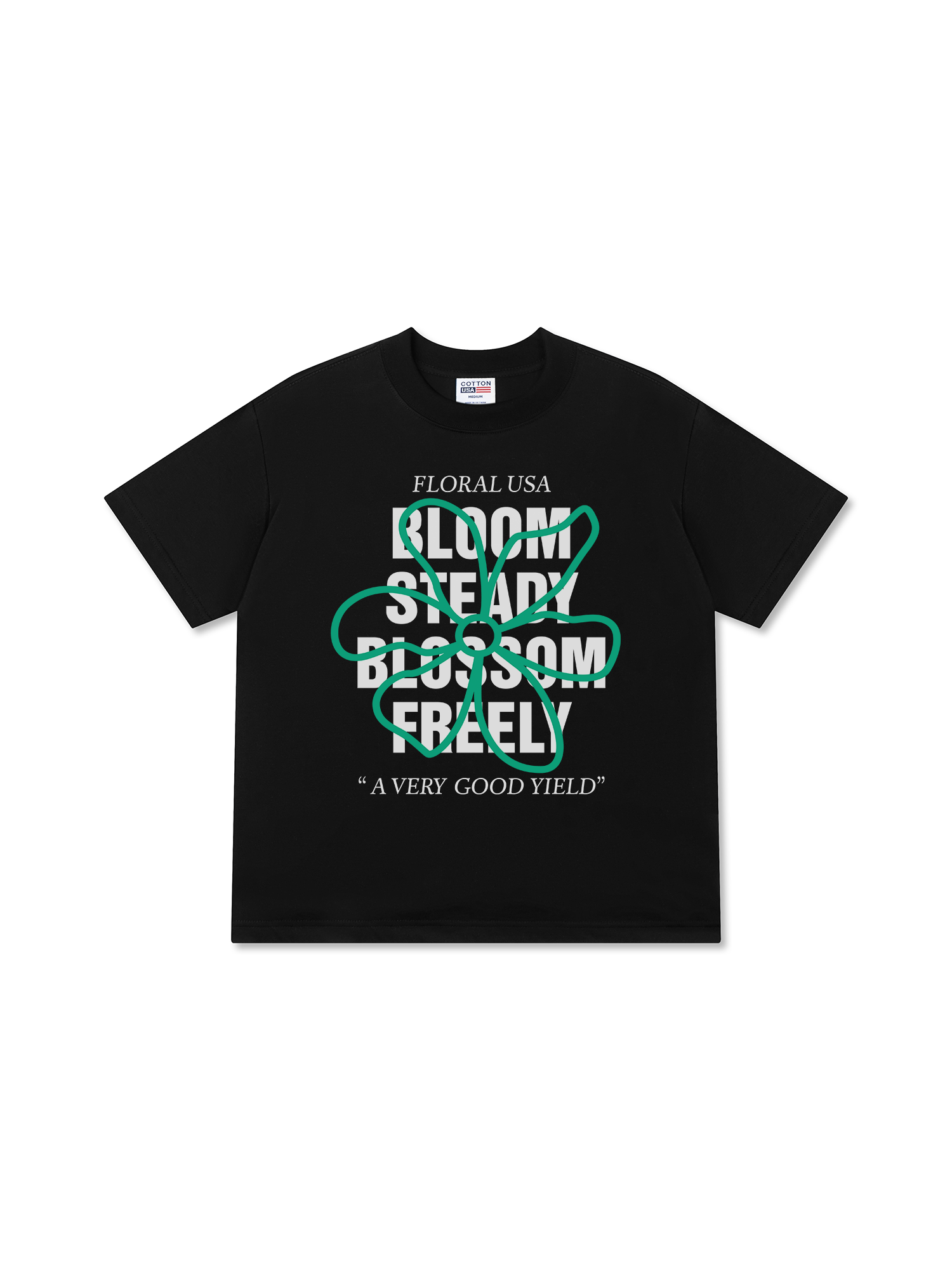 Áo Thun Relaxed Fit Floral Bloom Steady