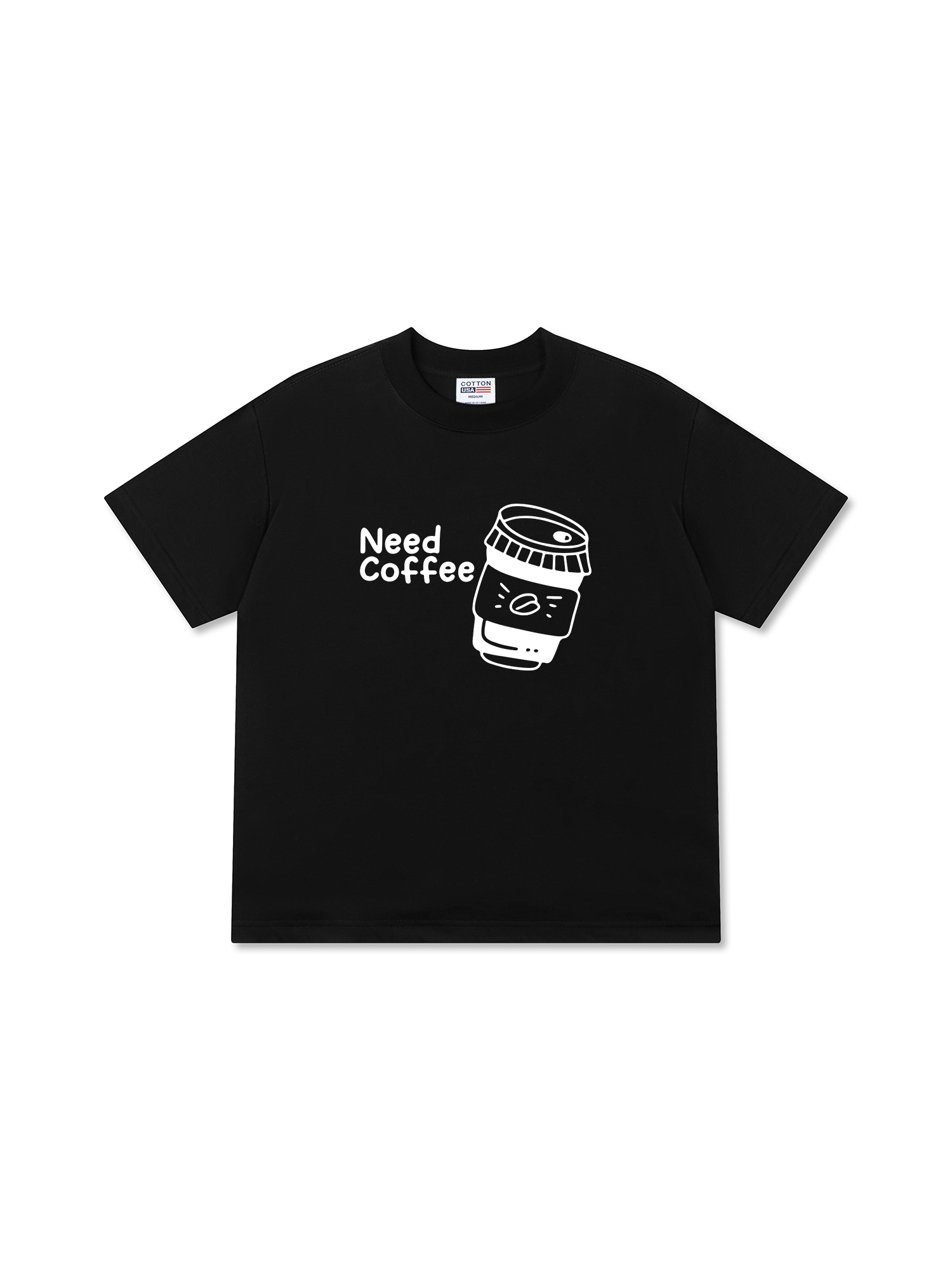 Áo Thun Relaxed Fit Daily Cup Need Coffee