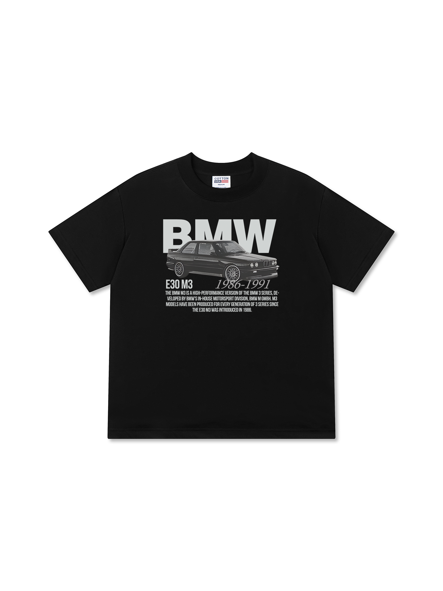 Áo Thun Relaxed Fit BMW E30 M3