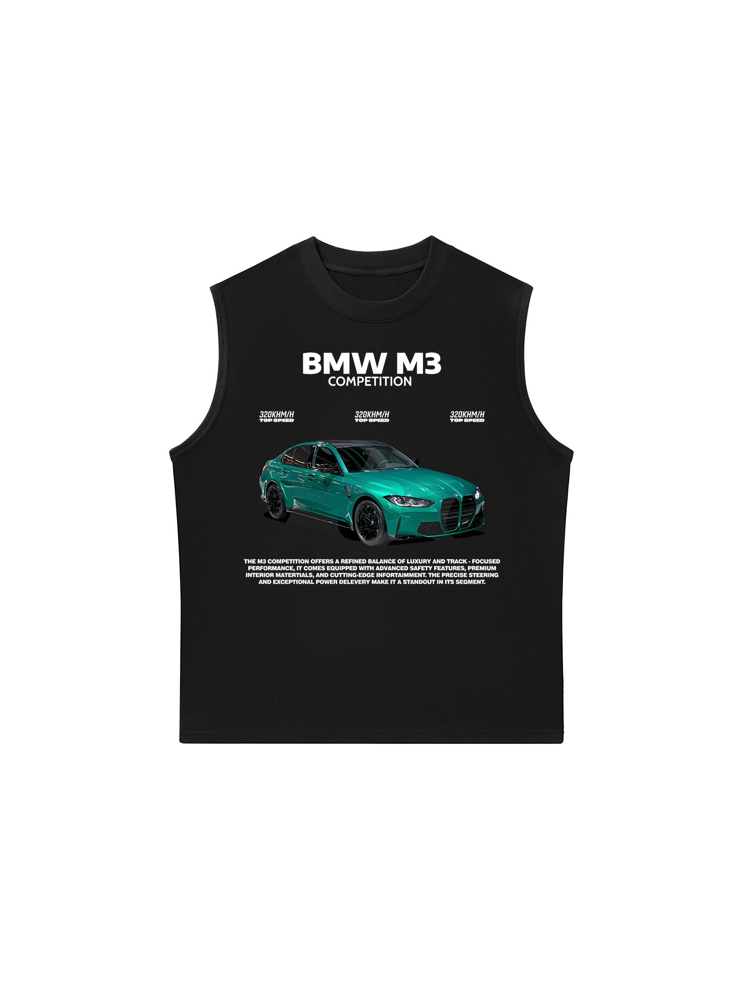 Áo Ba Lỗ Relaxed Fit BMW M3 Competition