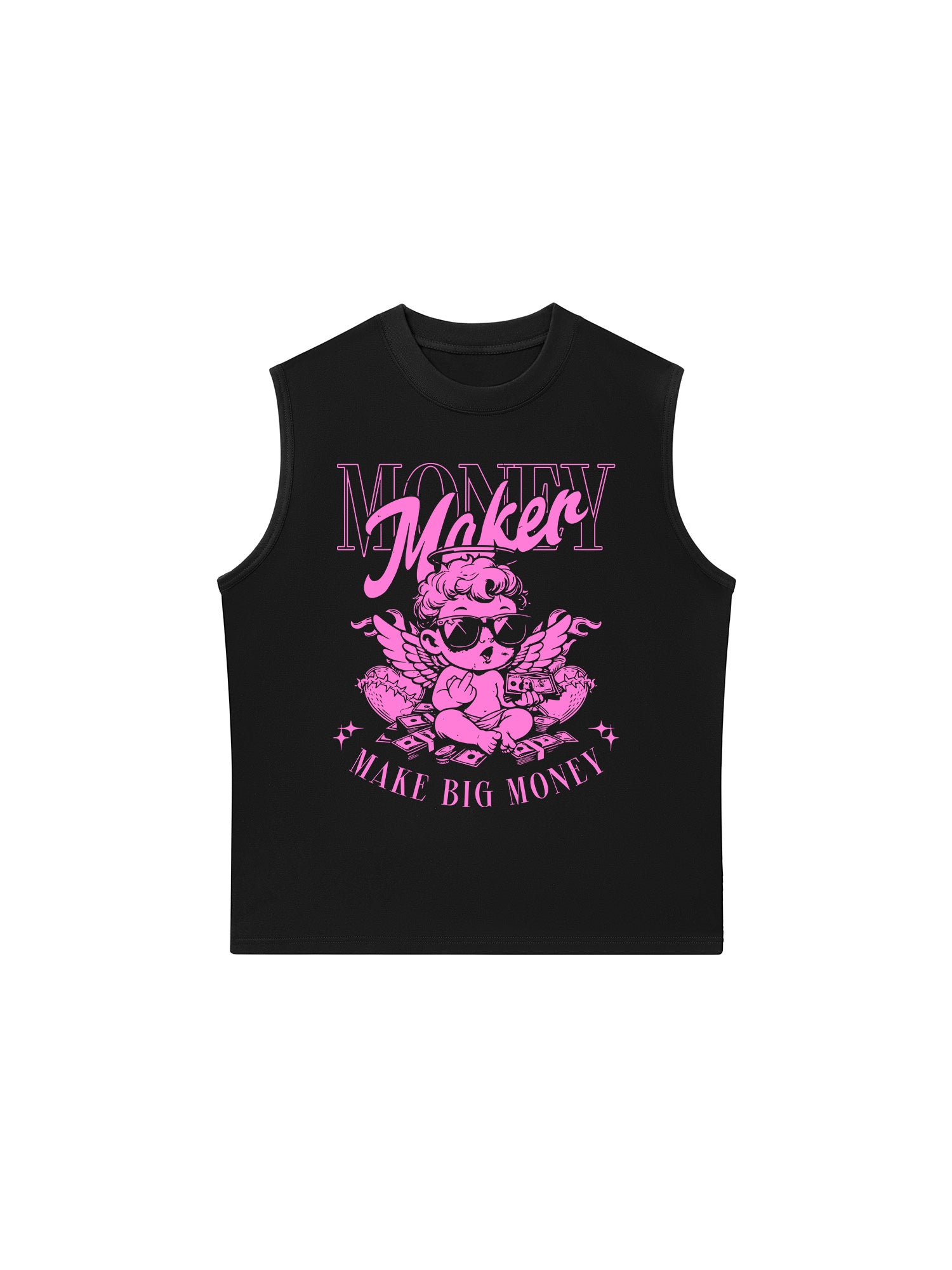 Áo Ba Lỗ Relaxed Fit Money Maker Make Big
