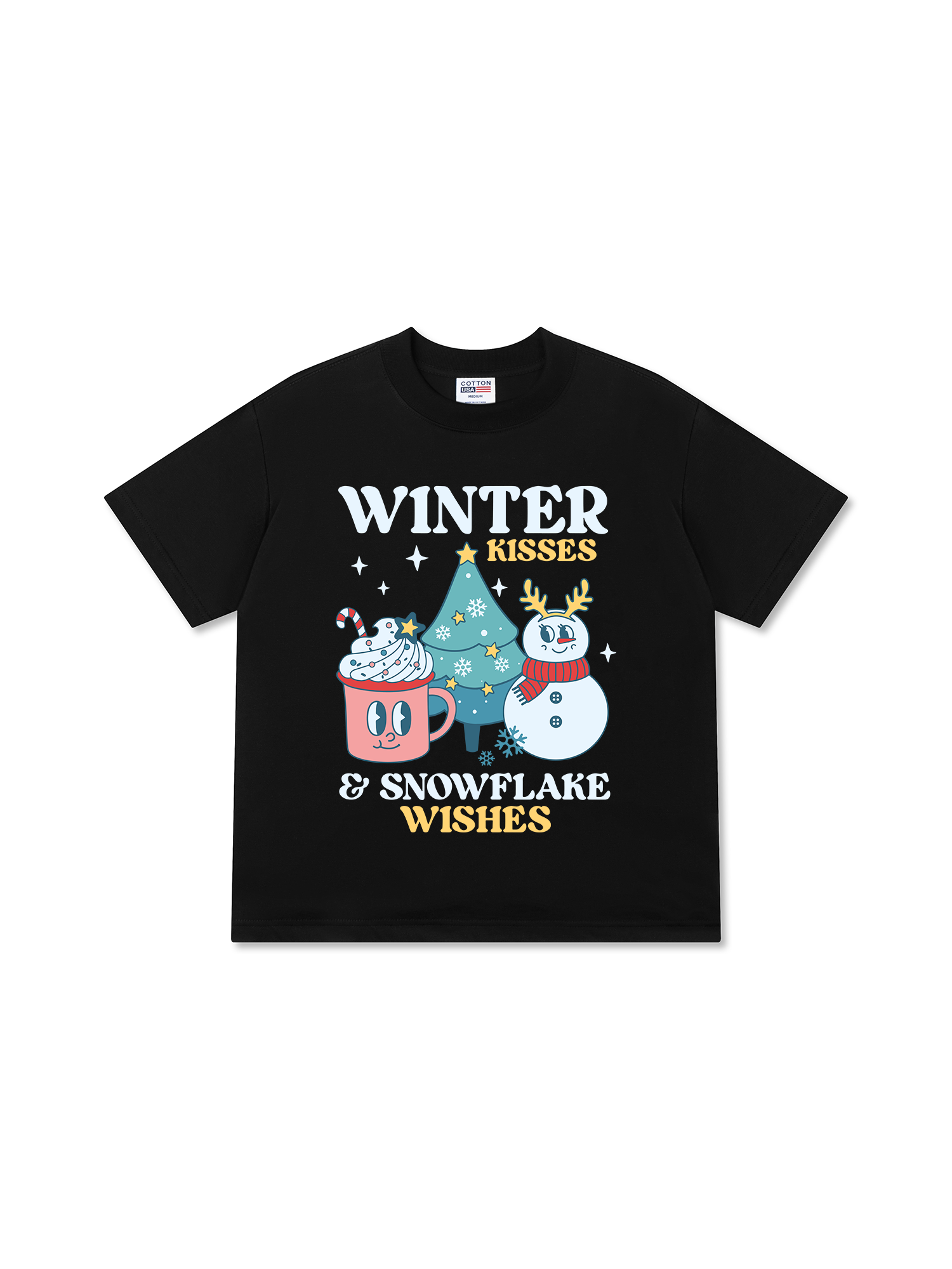 Áo Thun Relaxed Fit Winter Kisses