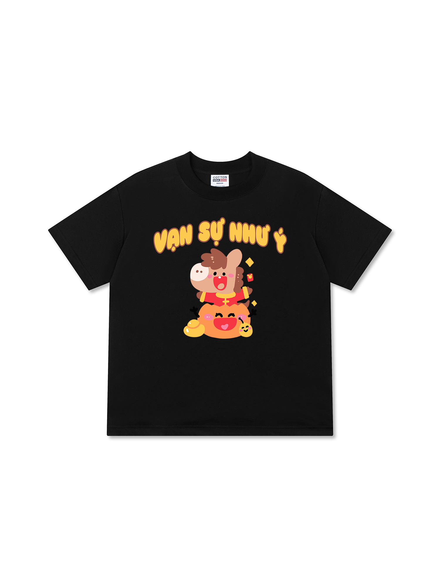 Áo Thun Relaxed Fit Vạn Sự Như Ý
