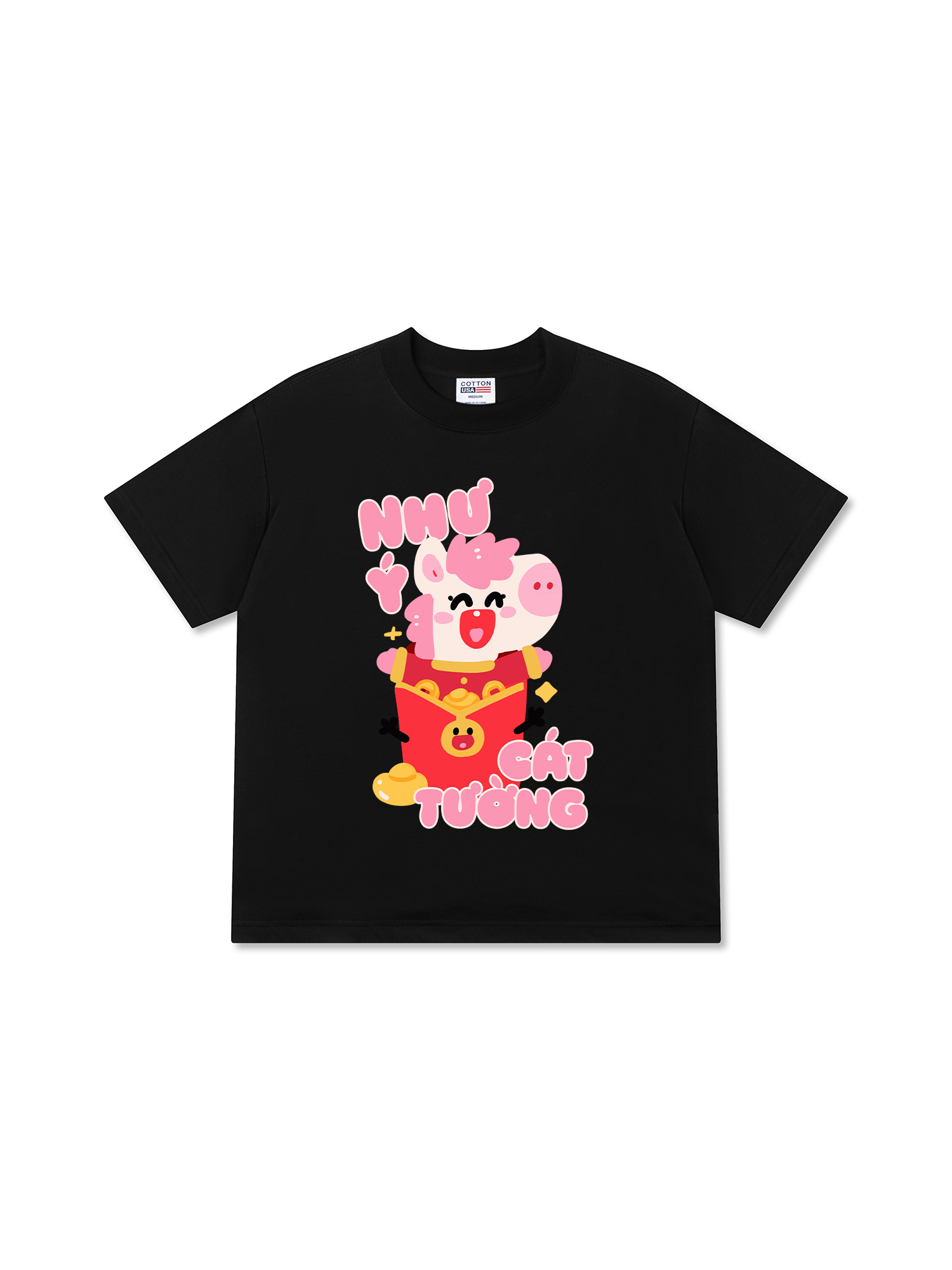 Áo Thun Relaxed Fit Như Ý Cát Tường