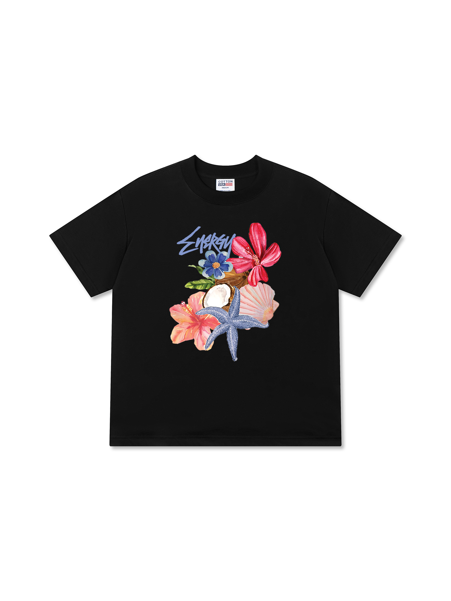 Áo Thun Relaxed Fit Energy Sea Breeze