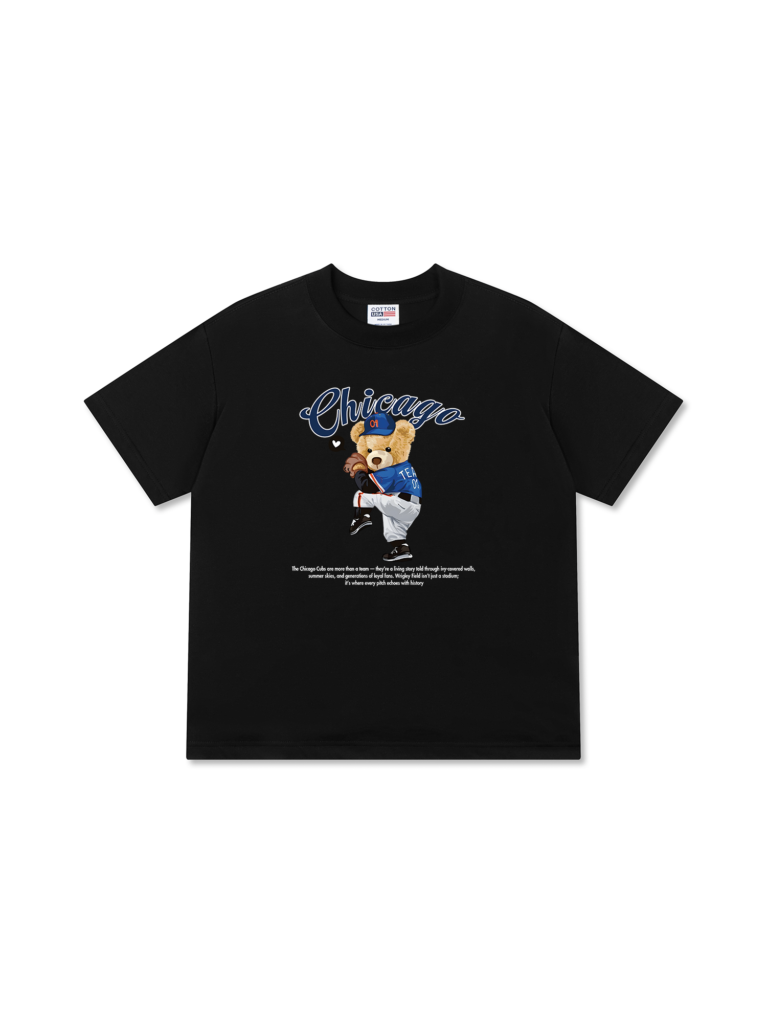 Áo Thun Relaxed Fit Baseball Chicago