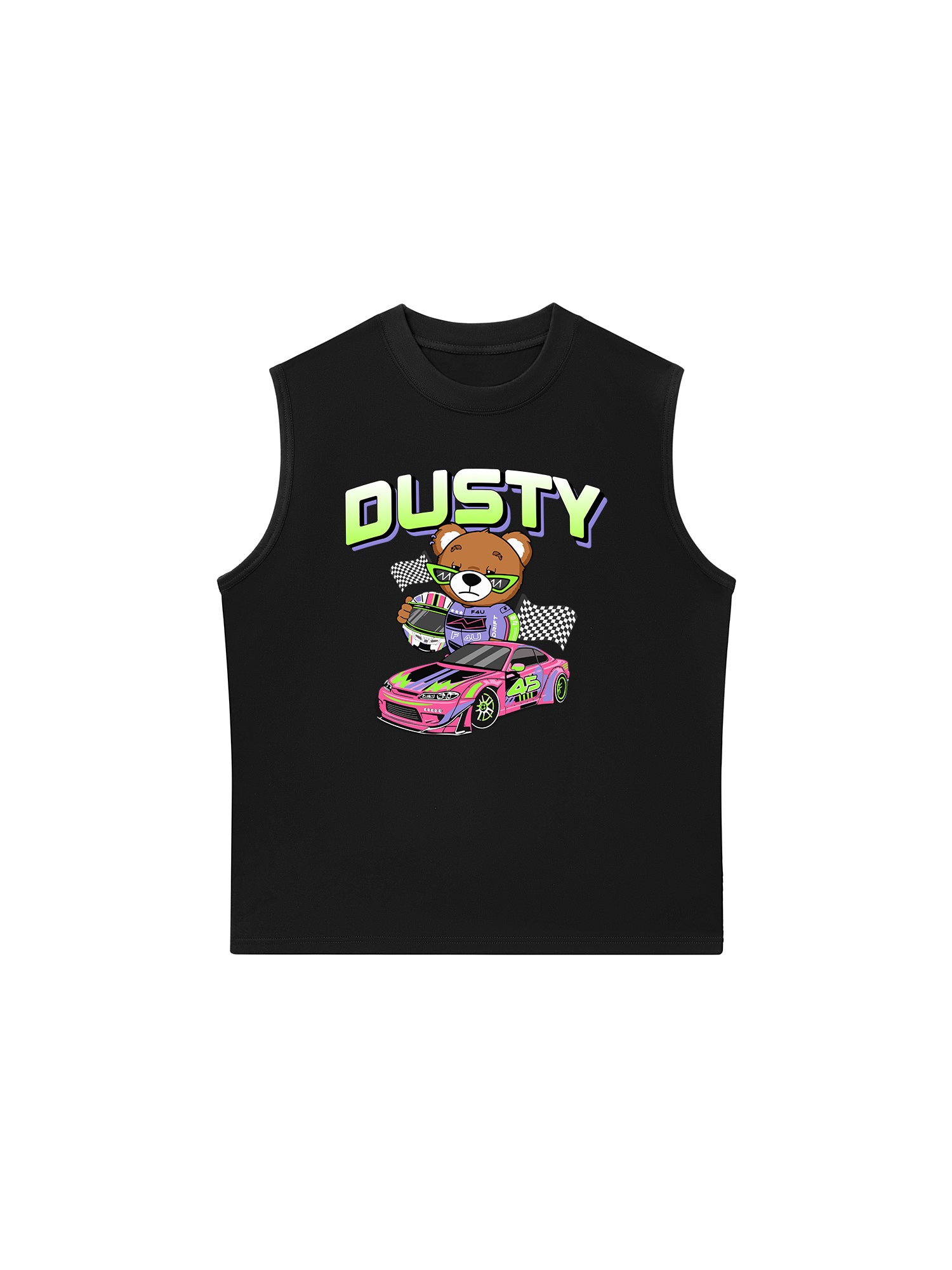 Áo Ba Lỗ Relaxed Fit Dusty Gangz