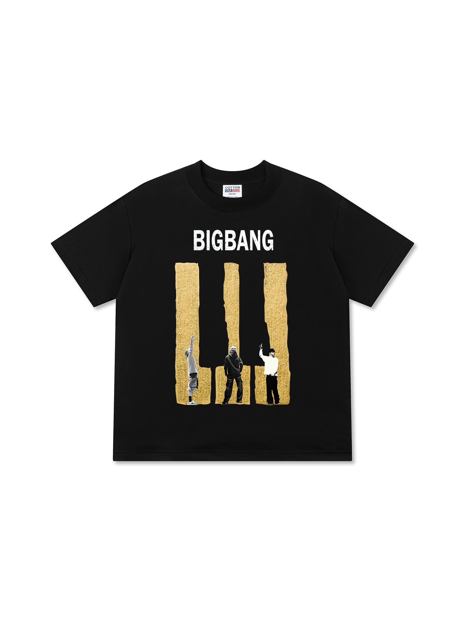Áo Thun Relaxed Fit Idols Big Bang Three Kings