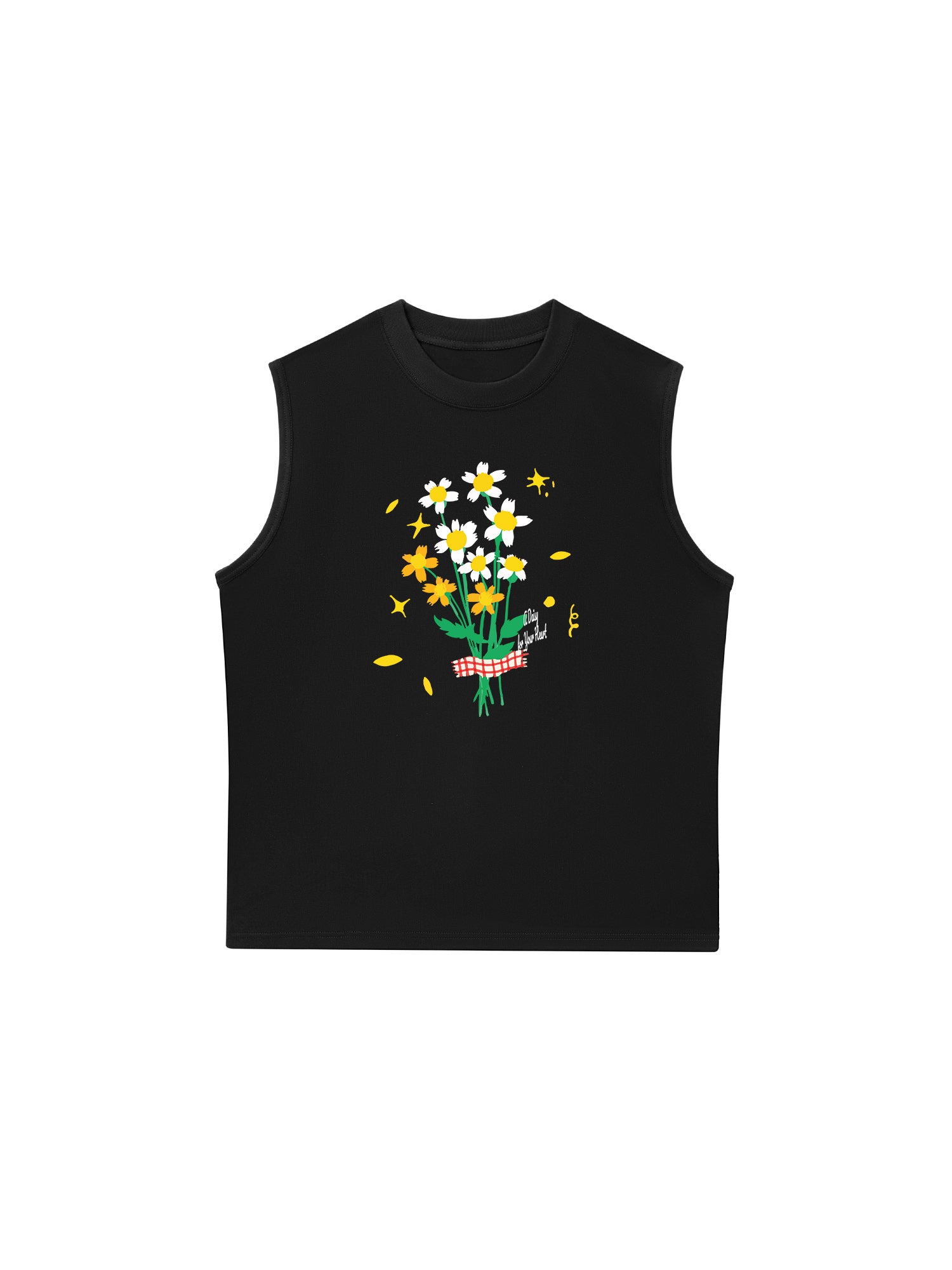 Áo Ba Lỗ Relaxed Fit A Daisy for Your Heart
