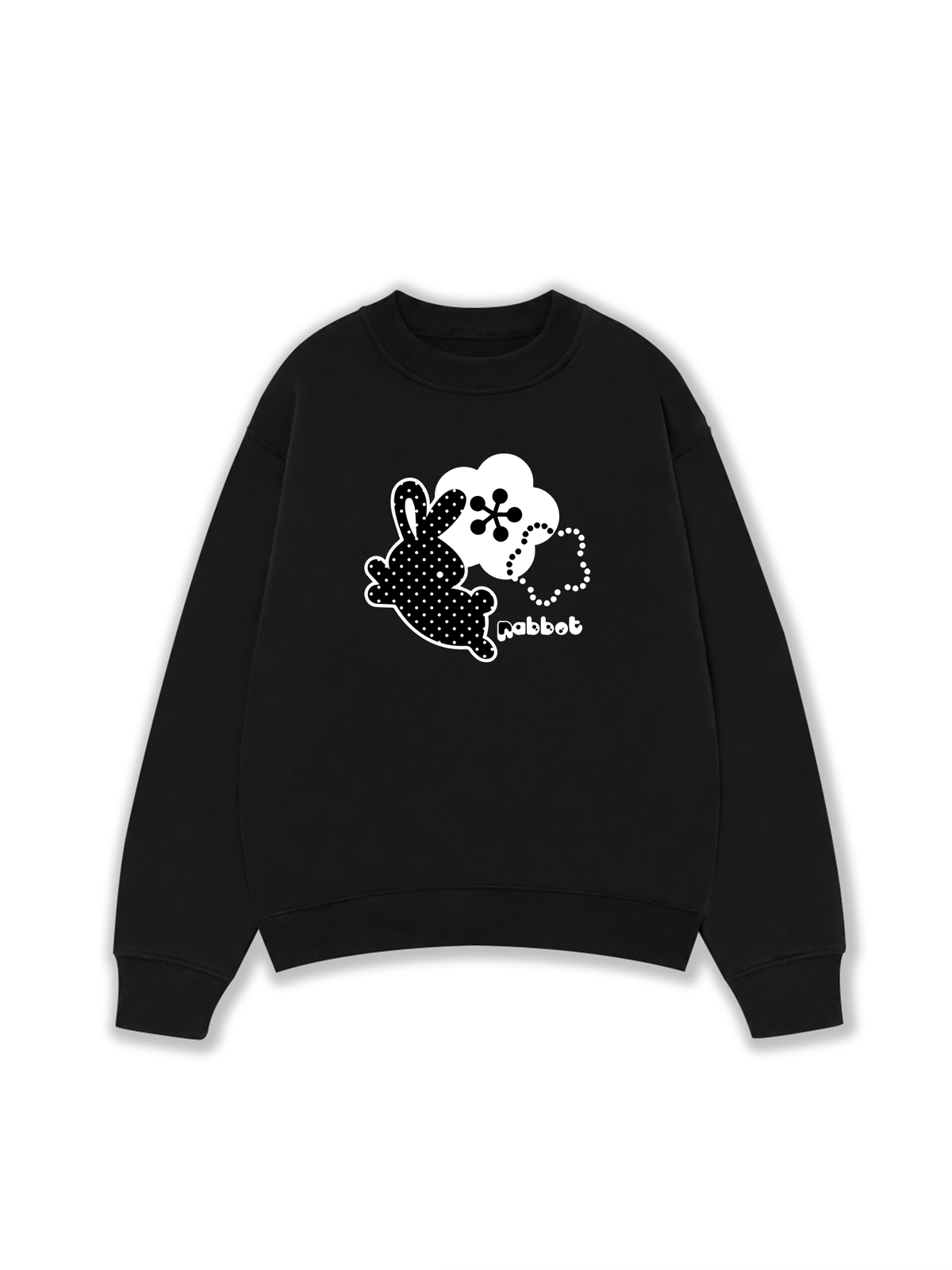 Áo Sweater Nỉ Hai Da Dotty Mood Cute Bunny