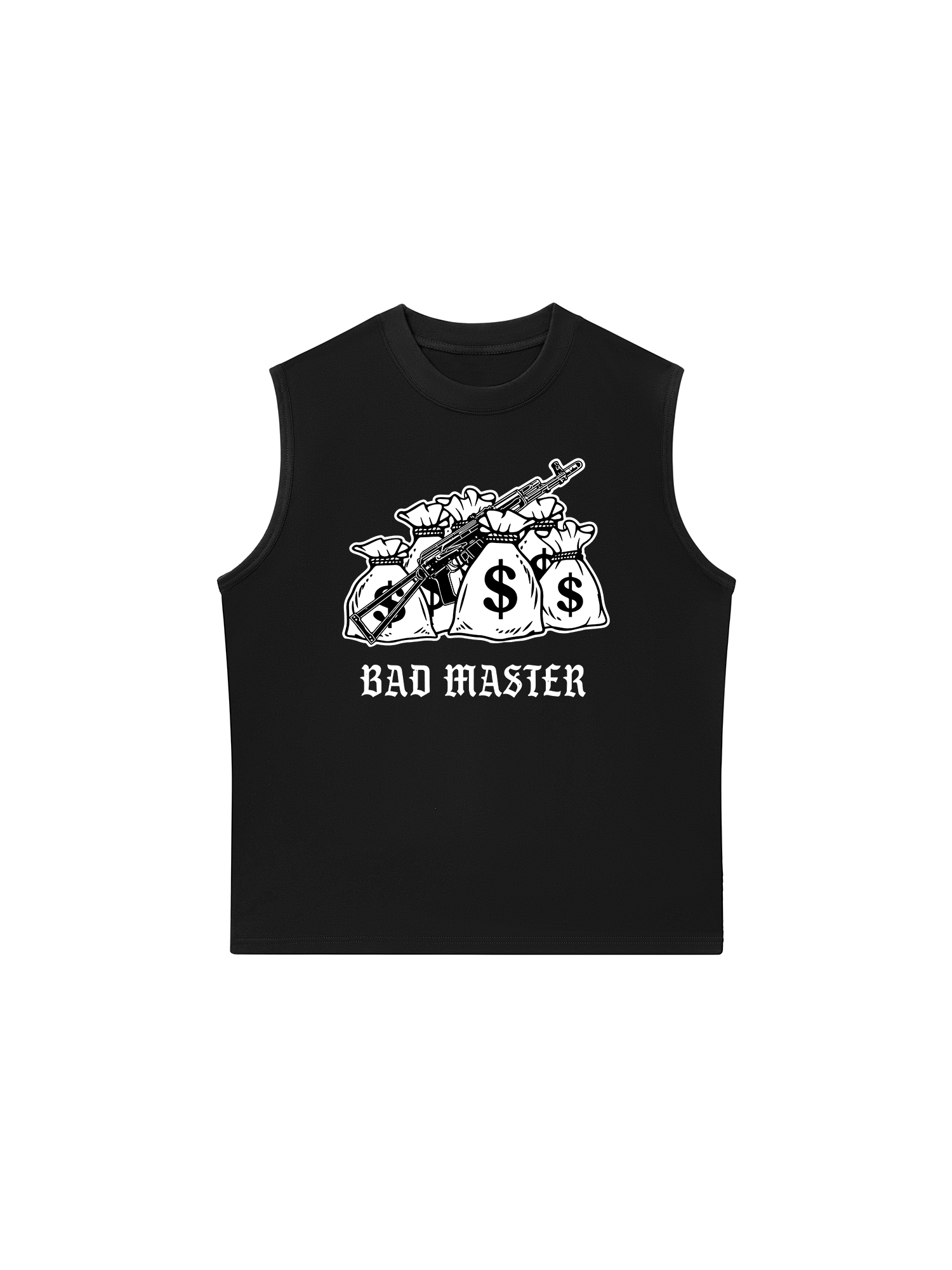 Áo Ba Lỗ Relaxed Fit Money Bad Master