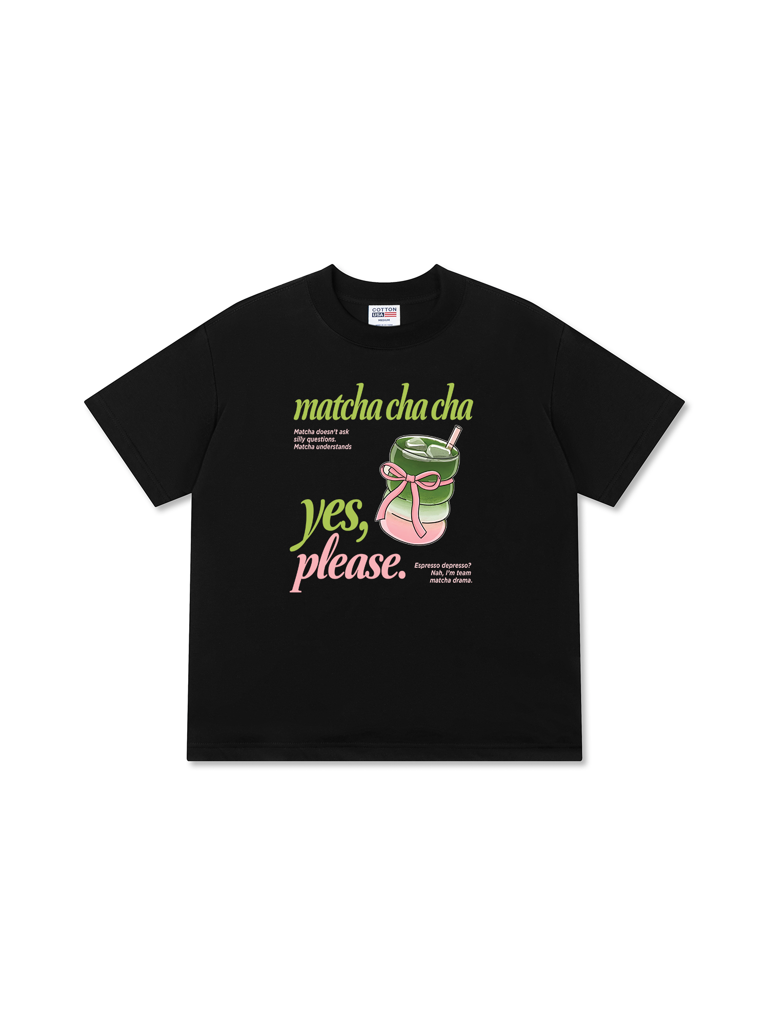 Áo Thun Relaxed Fit Daily Cup Matcha Understand