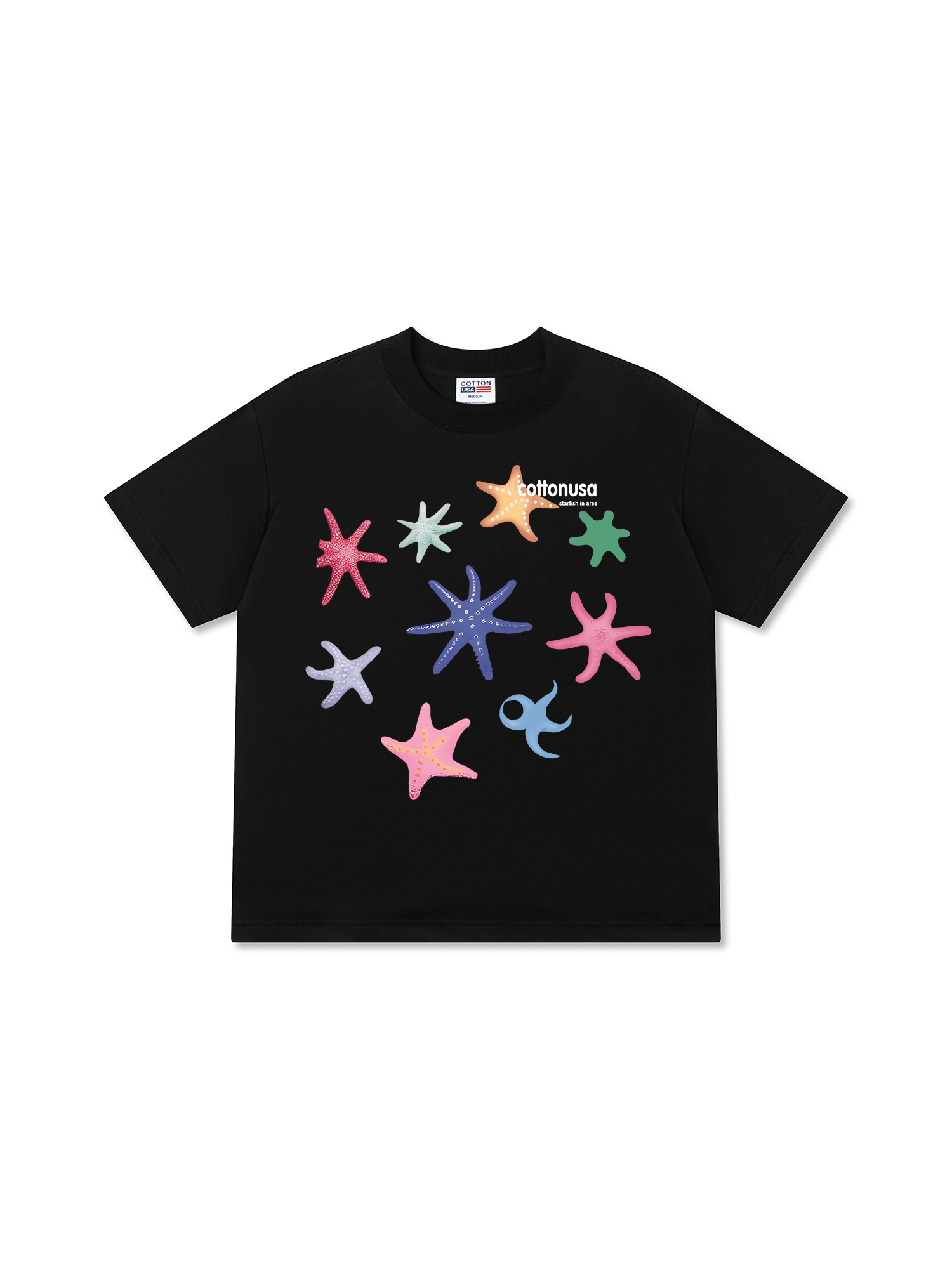 Áo Thun Relaxed Fit Tropical Star Fish