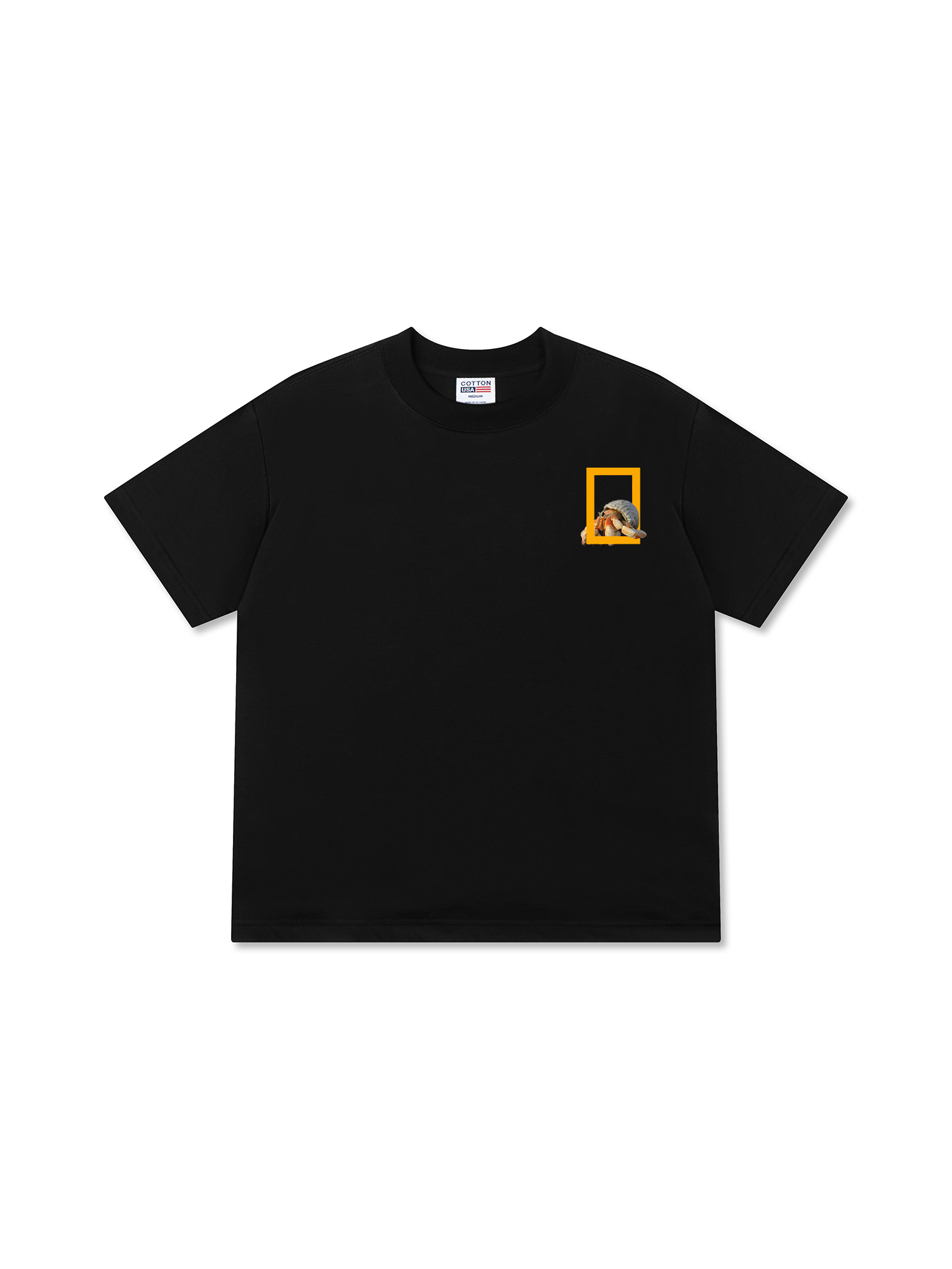 Áo Thun Relaxed Fit Wild Life Hermit Crab