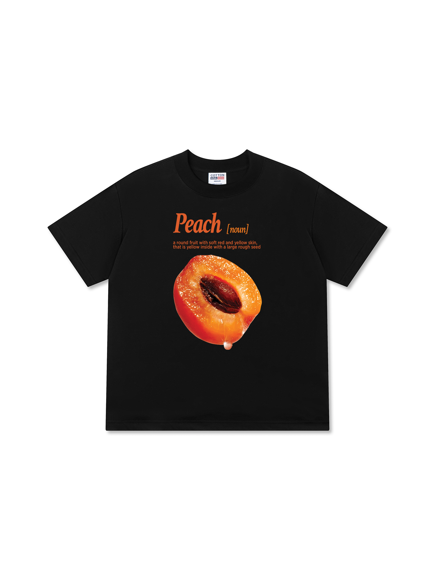 Áo Thun Relaxed Fit Tropical Peach