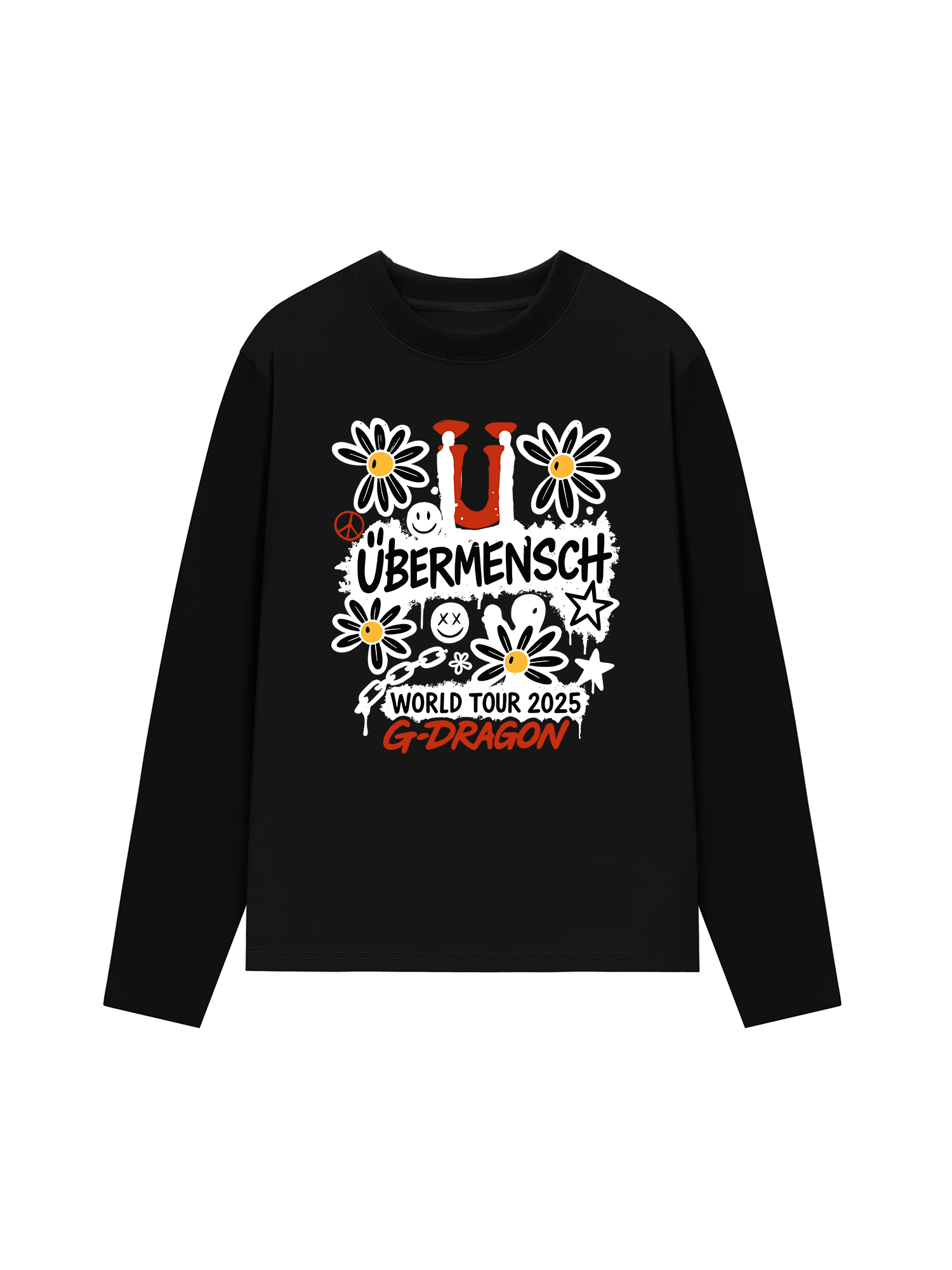 Áo Thun Dài Tay GD World Tour 2025