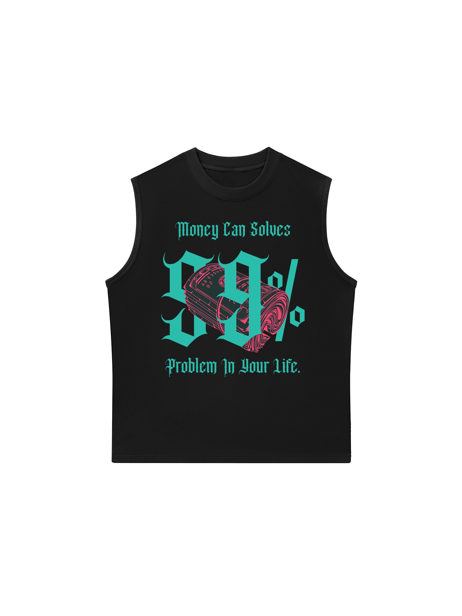 Áo Ba Lỗ Relaxed Fit Money Can Solves