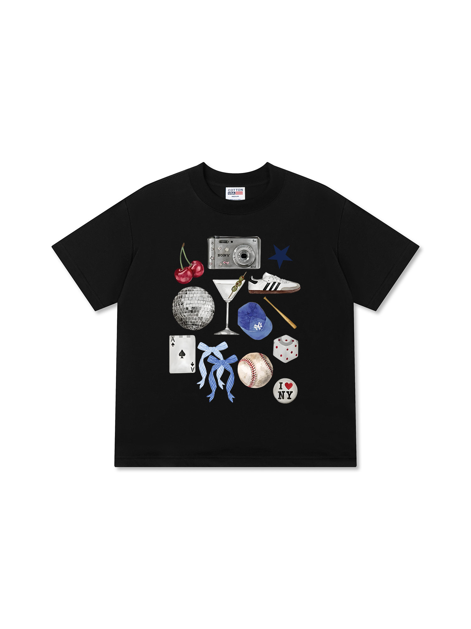 Áo Thun Relaxed Fit Baseball Cute Things