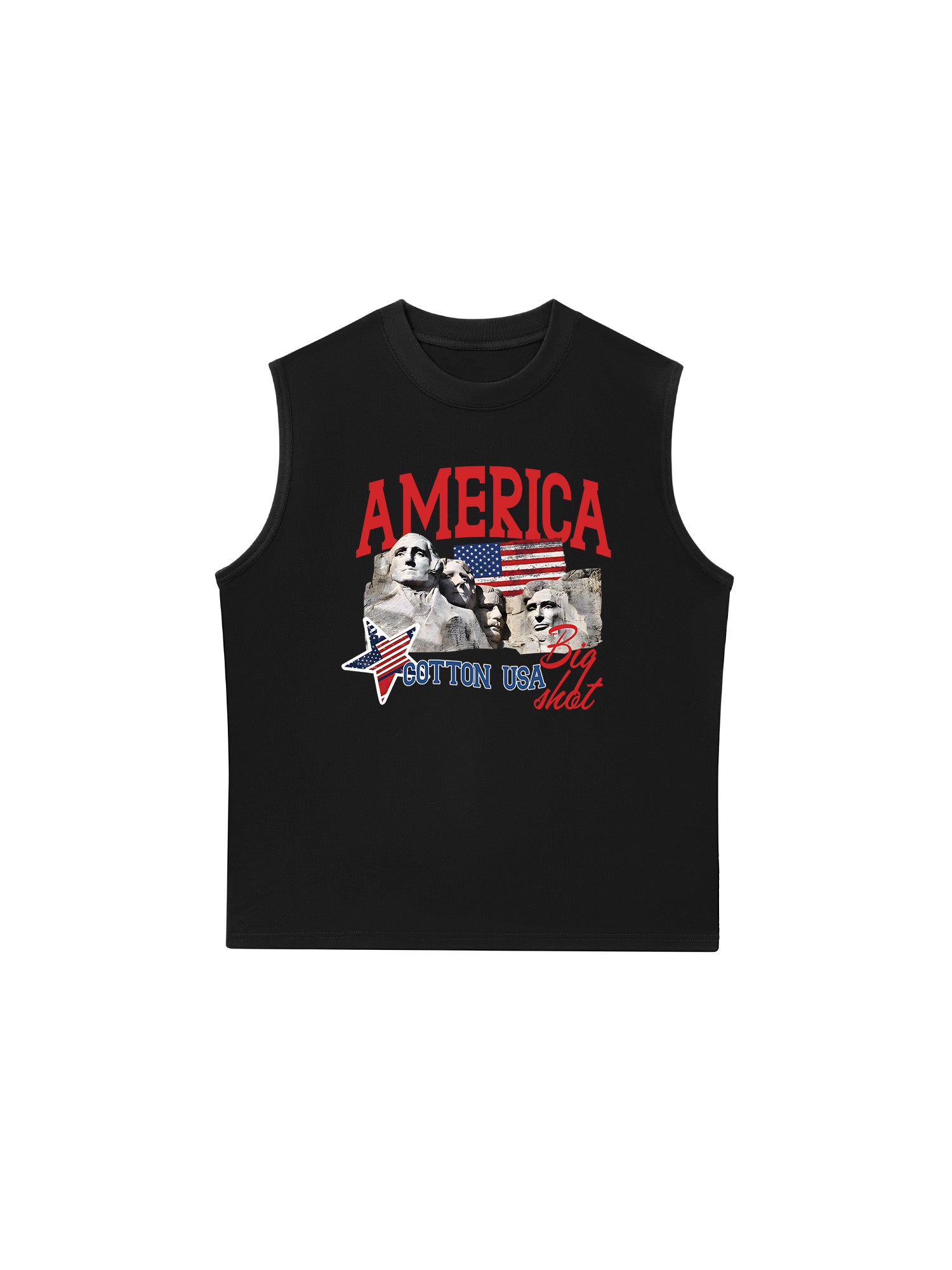 Áo Ba Lỗ Relaxed Fit USA Big Shot