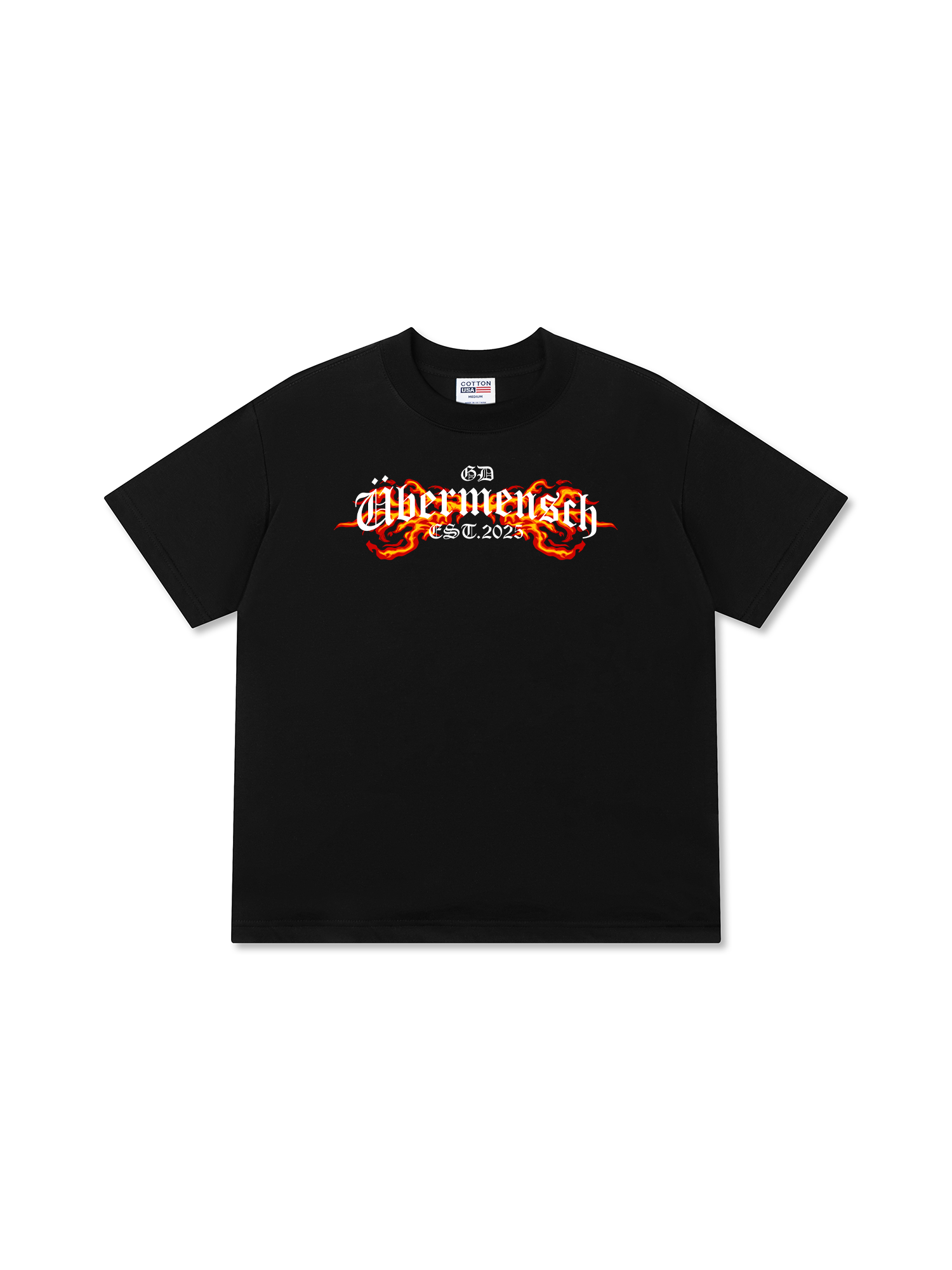 Áo Thun Relaxed Fit Idols Ubermensch Flame