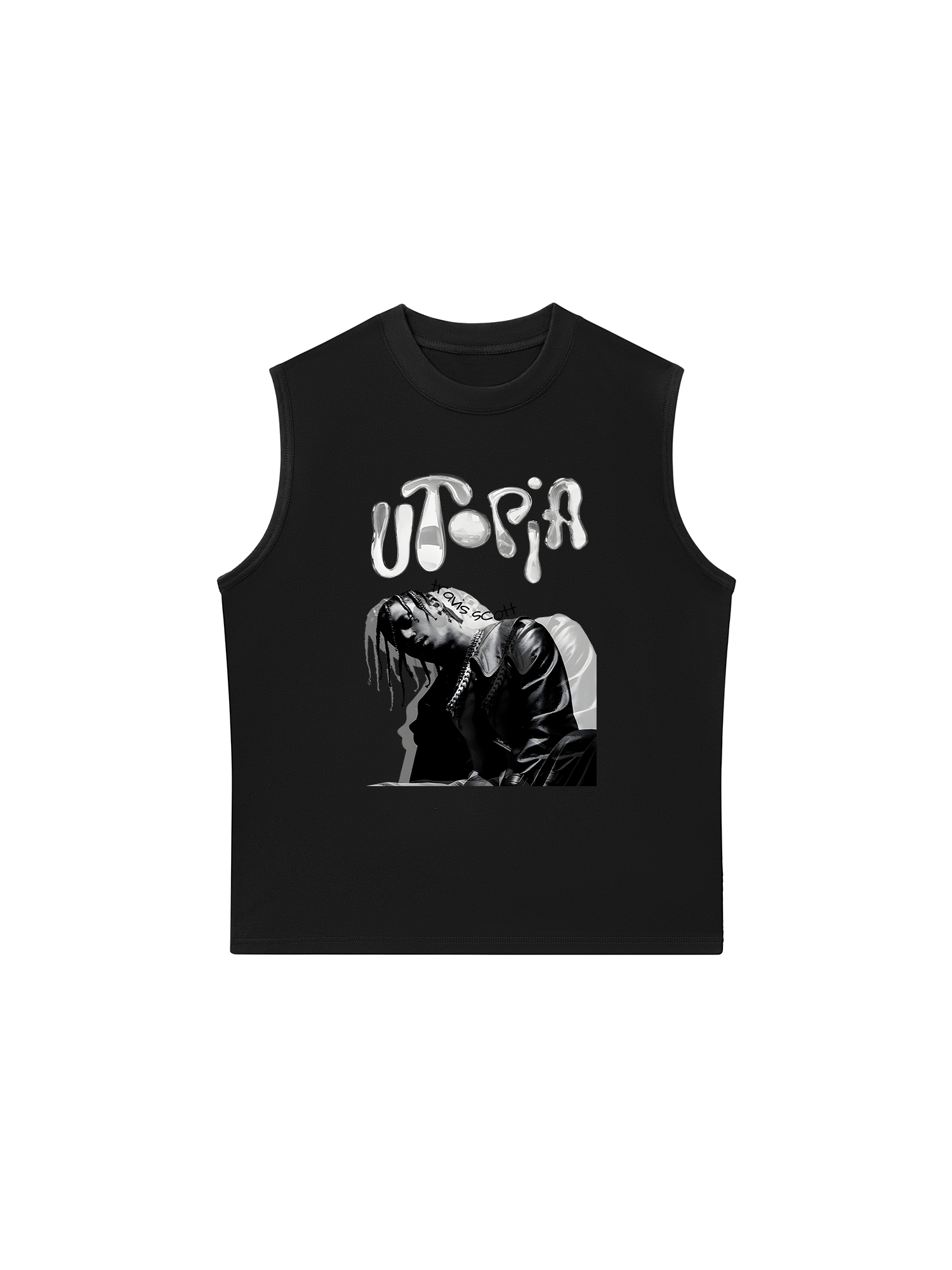 Áo Ba Lỗ Relaxed Fit Travis Scott Utopia