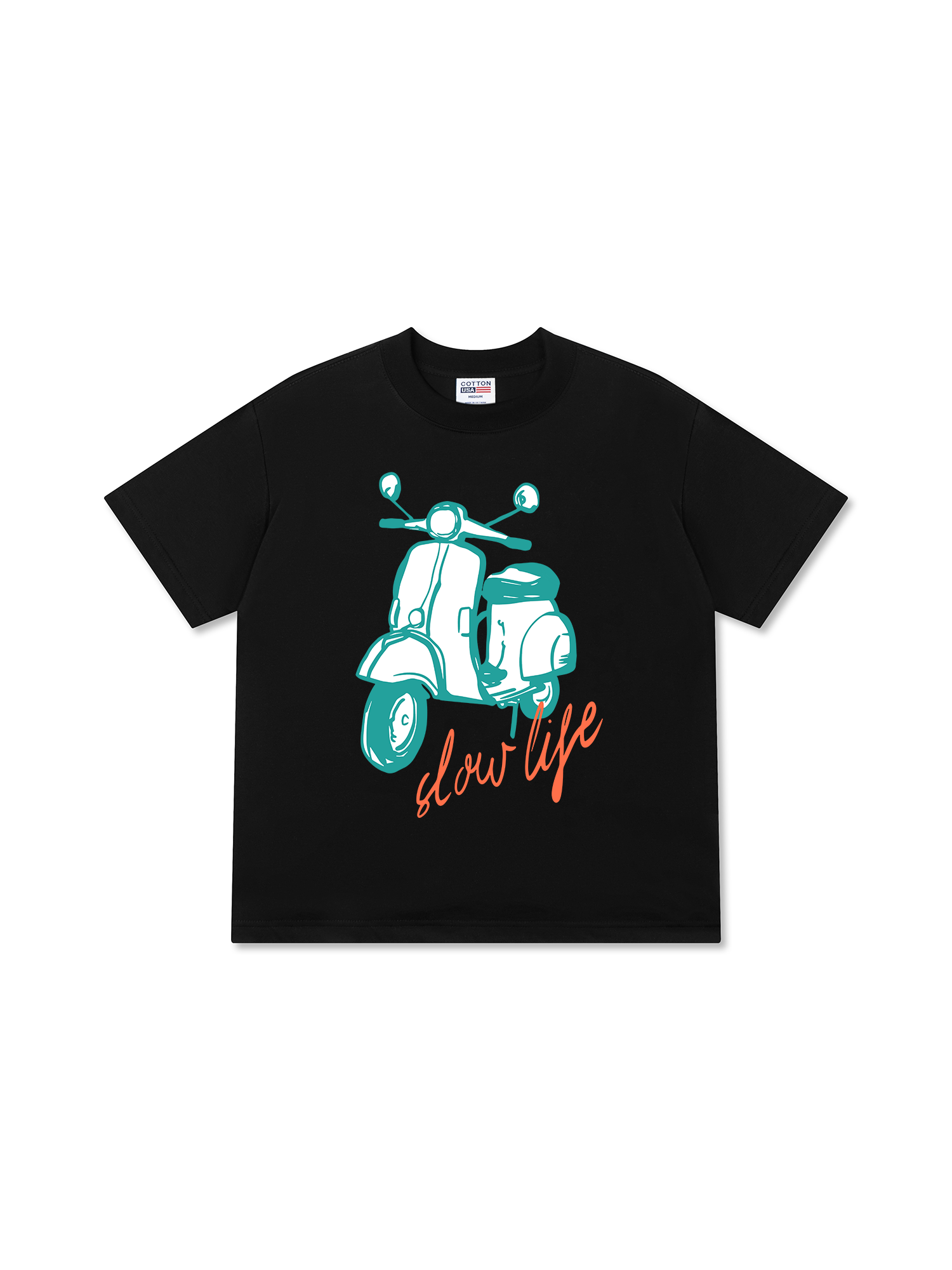 Áo Thun Relaxed Fit Slow Life