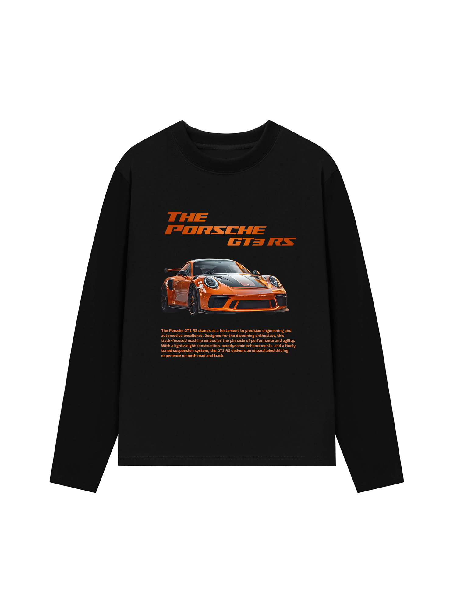 Áo Thun Dài Tay Porsche Orange Layer GT3 RS