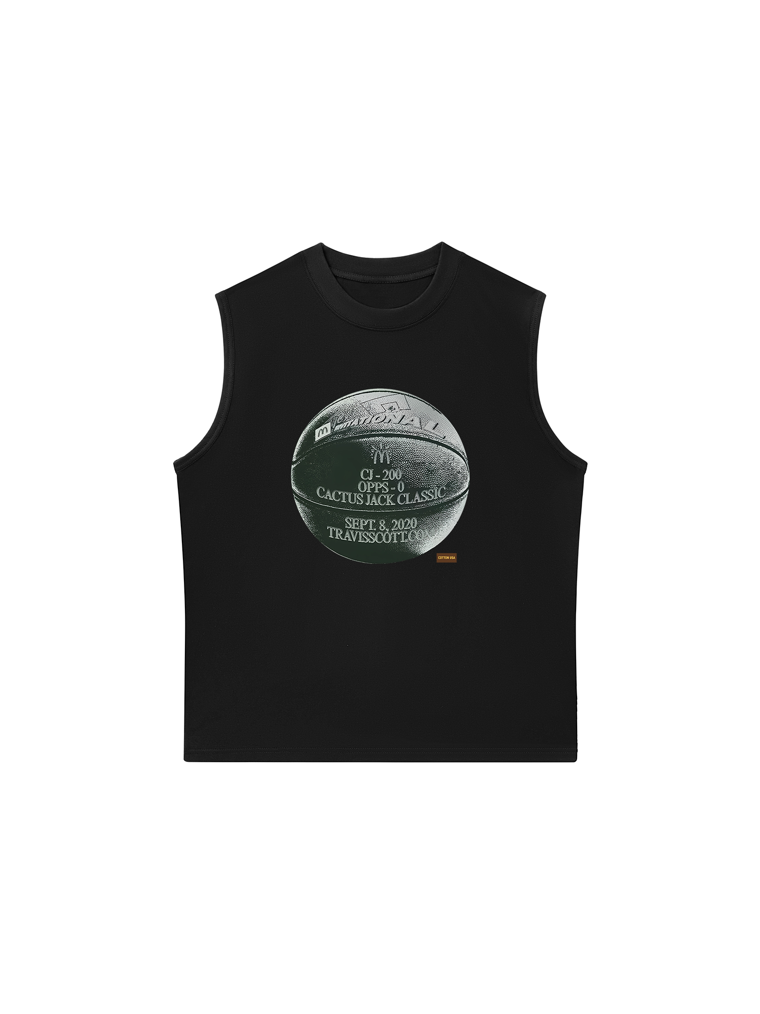 Áo Ba Lỗ Relaxed Fit Basketball Silver Ball