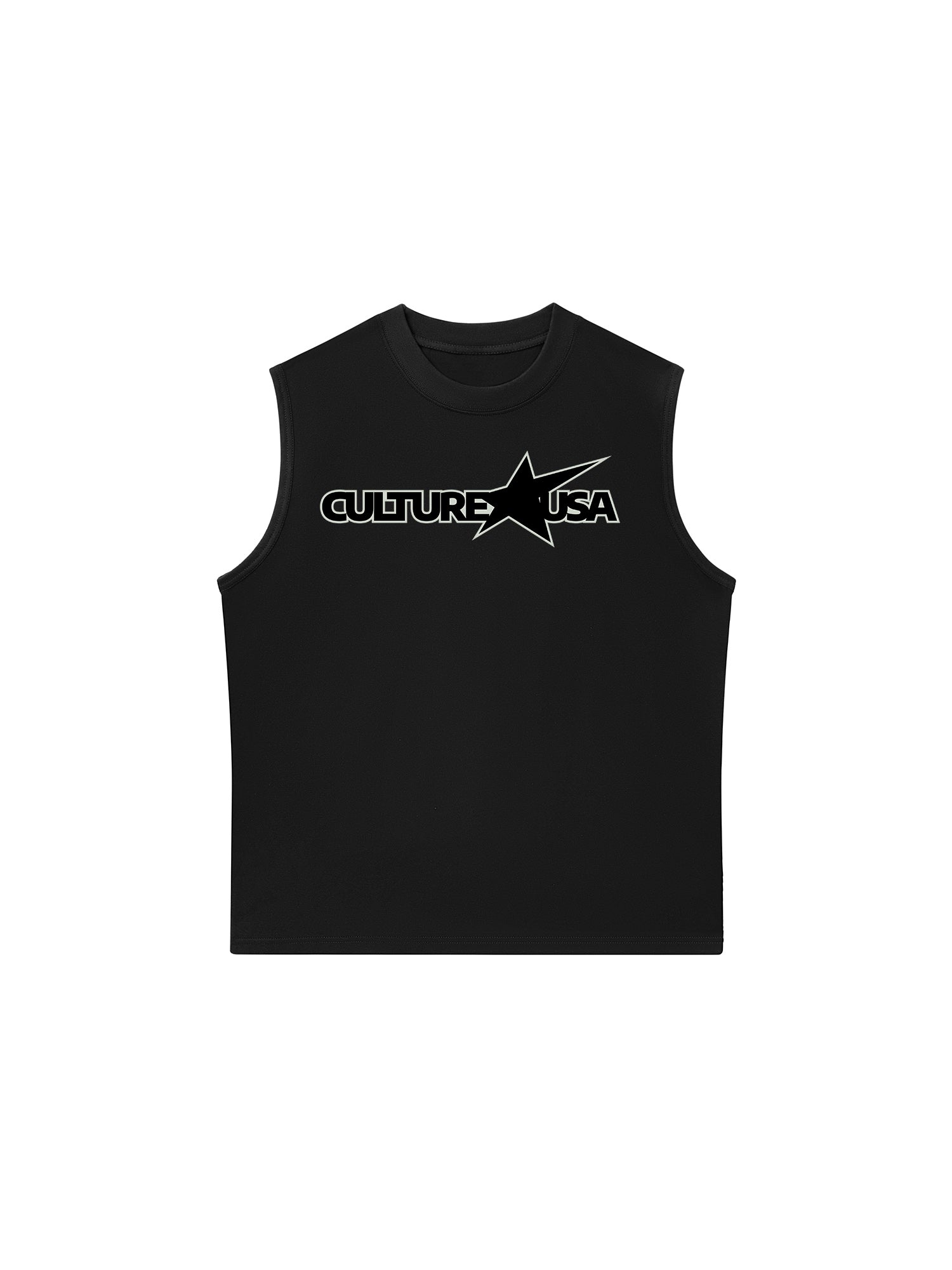 Áo Ba Lỗ Relaxed Fit USA Culture Star