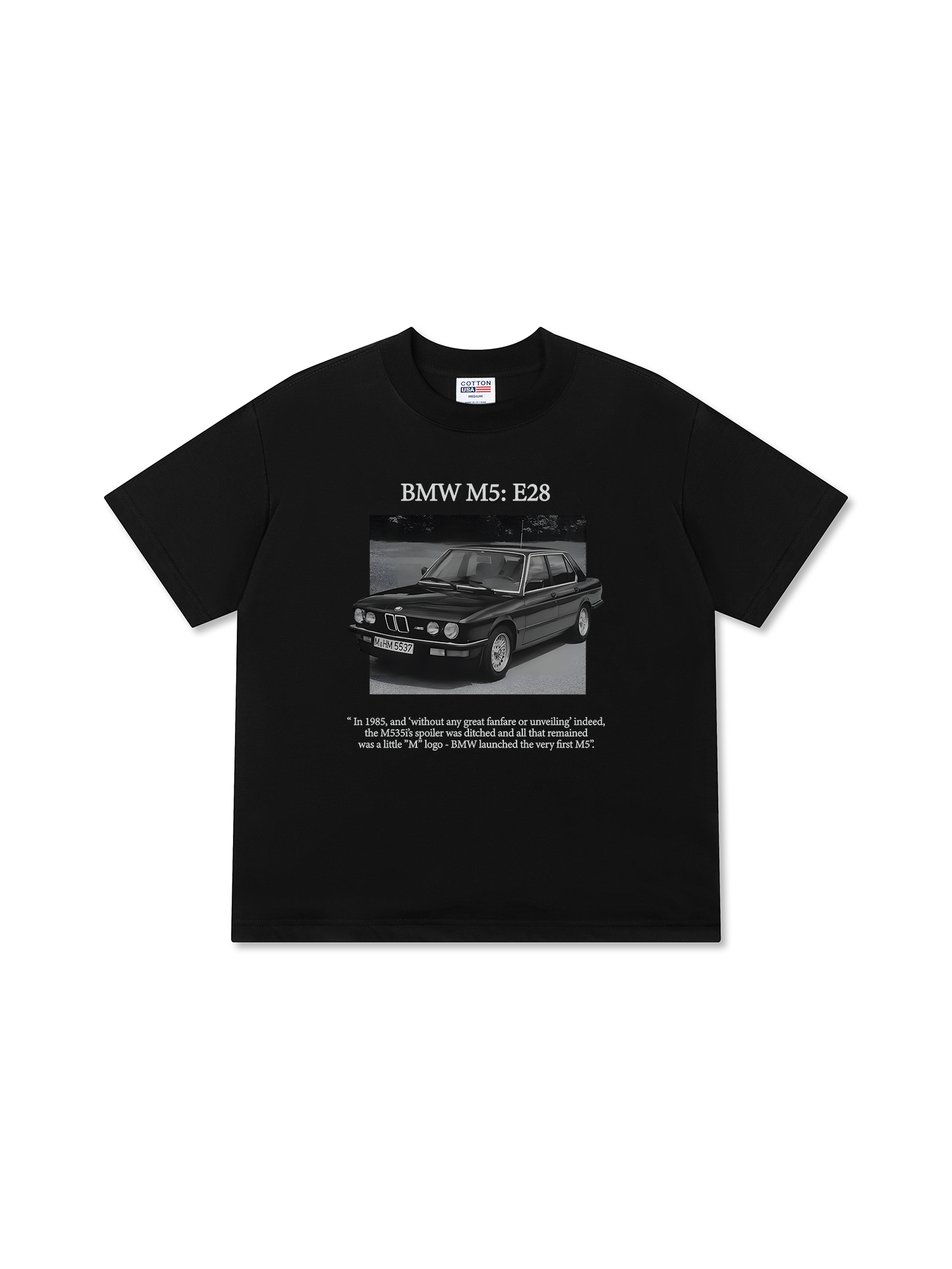 Áo Thun Relaxed Fit BMW M5 E28