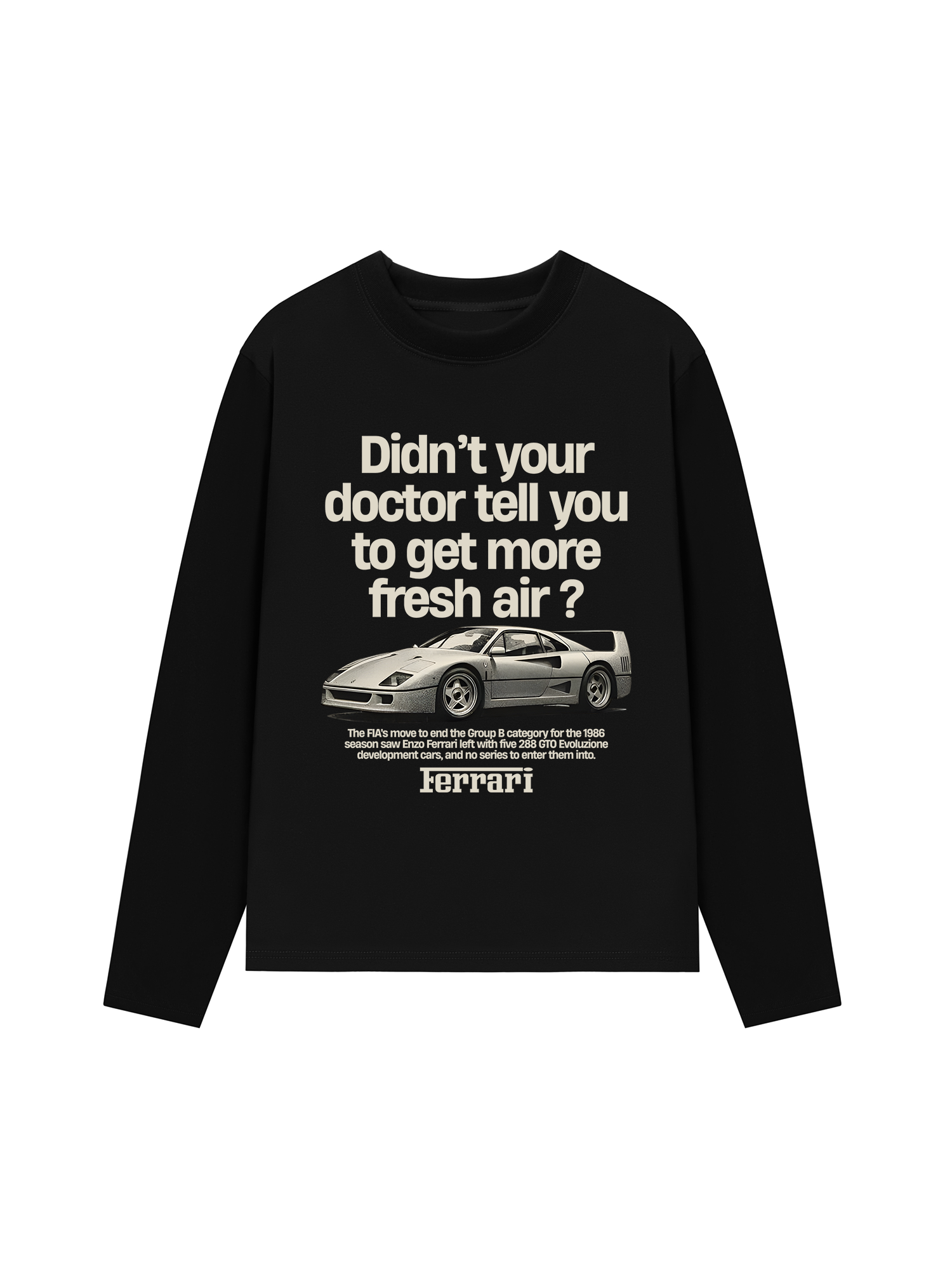 Áo Thun Dài Tay Ferrari Fresh Air