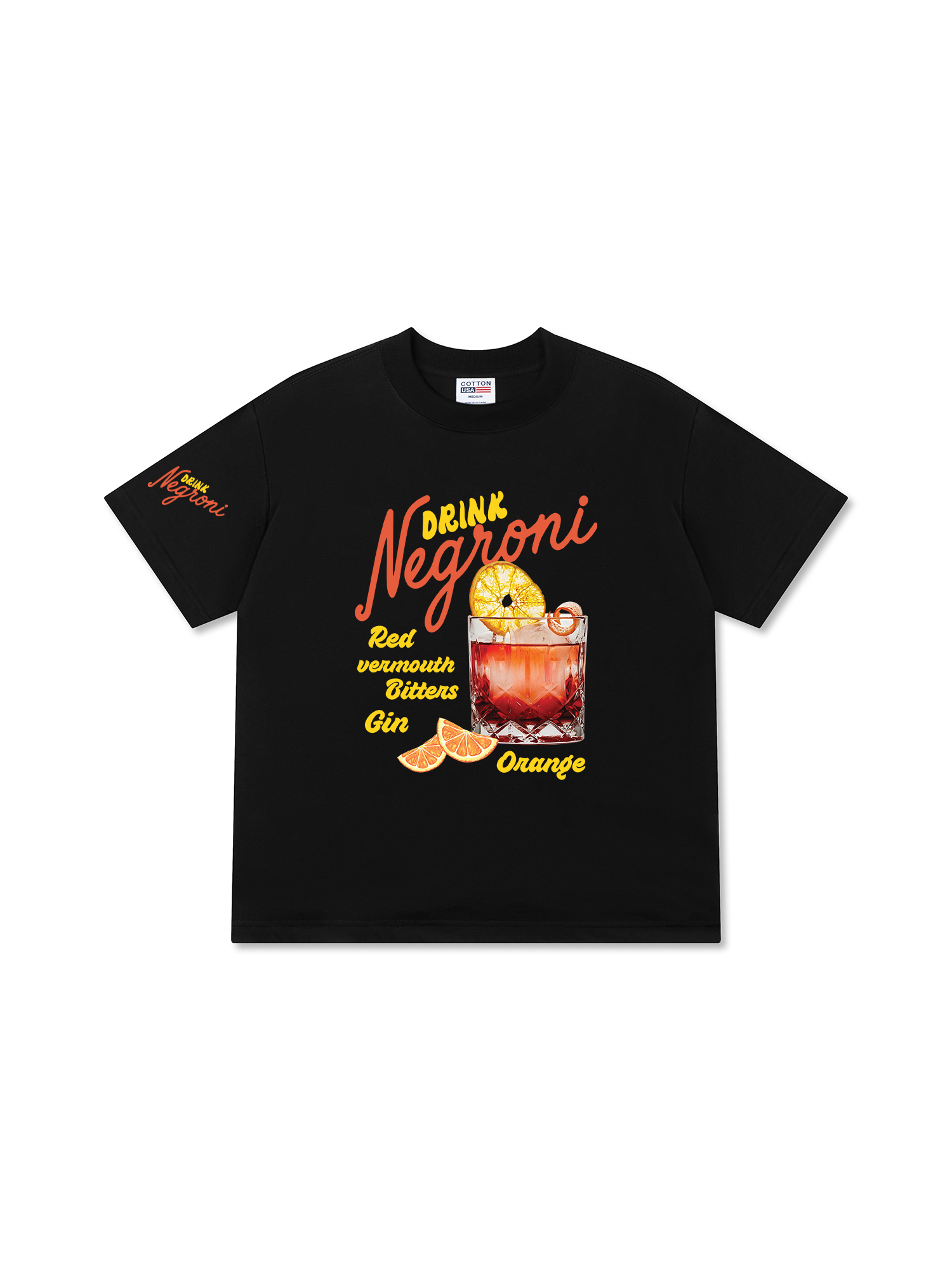Áo Thun Relaxed Fit Negroni Drink