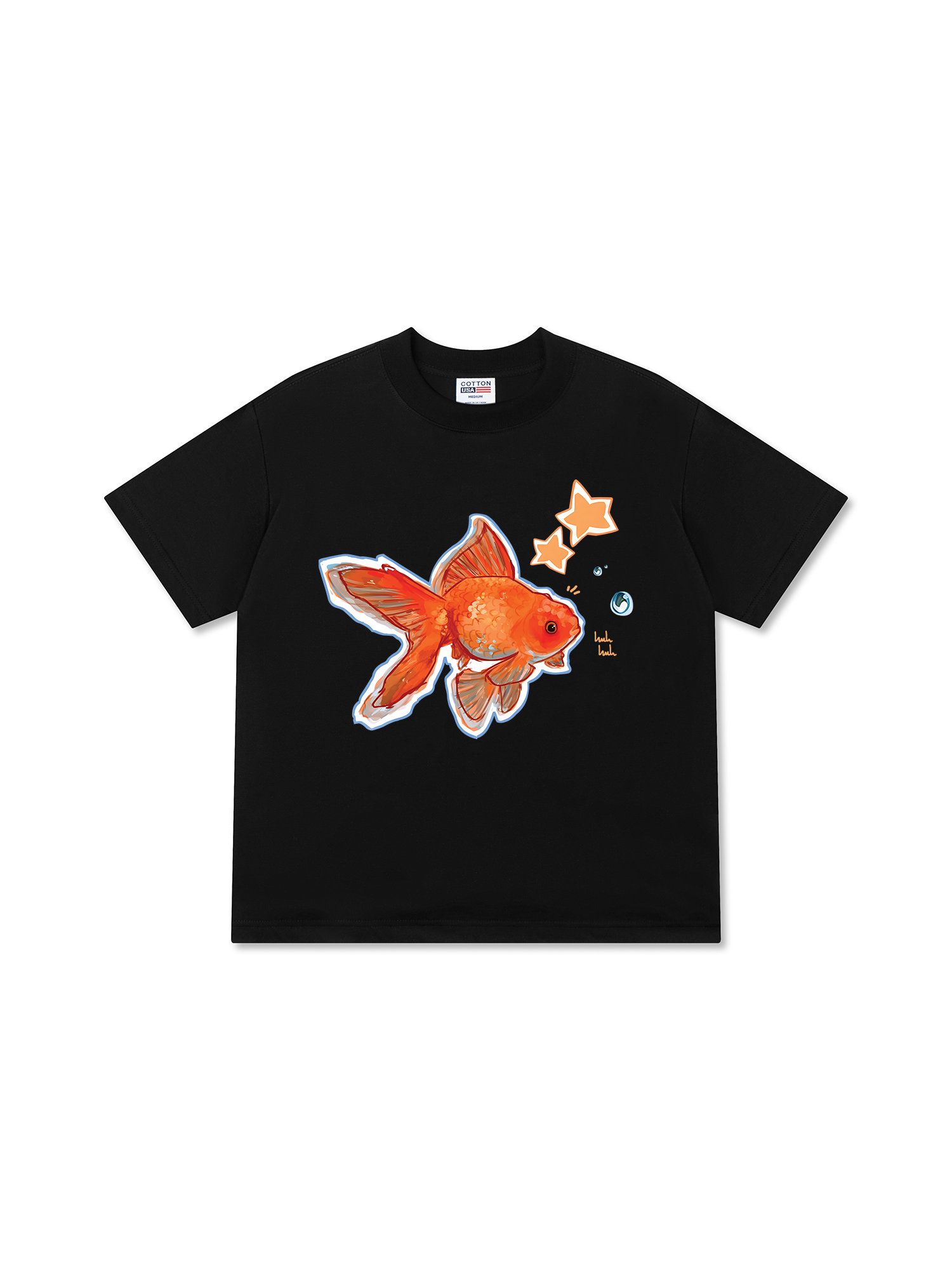Áo Thun Relaxed Fit Tropical Goldfish