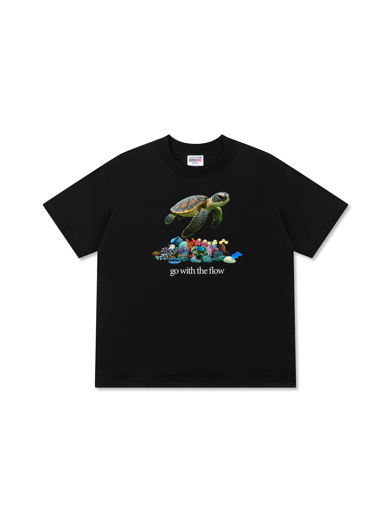 Áo Thun Relaxed Fit Go With The Flow